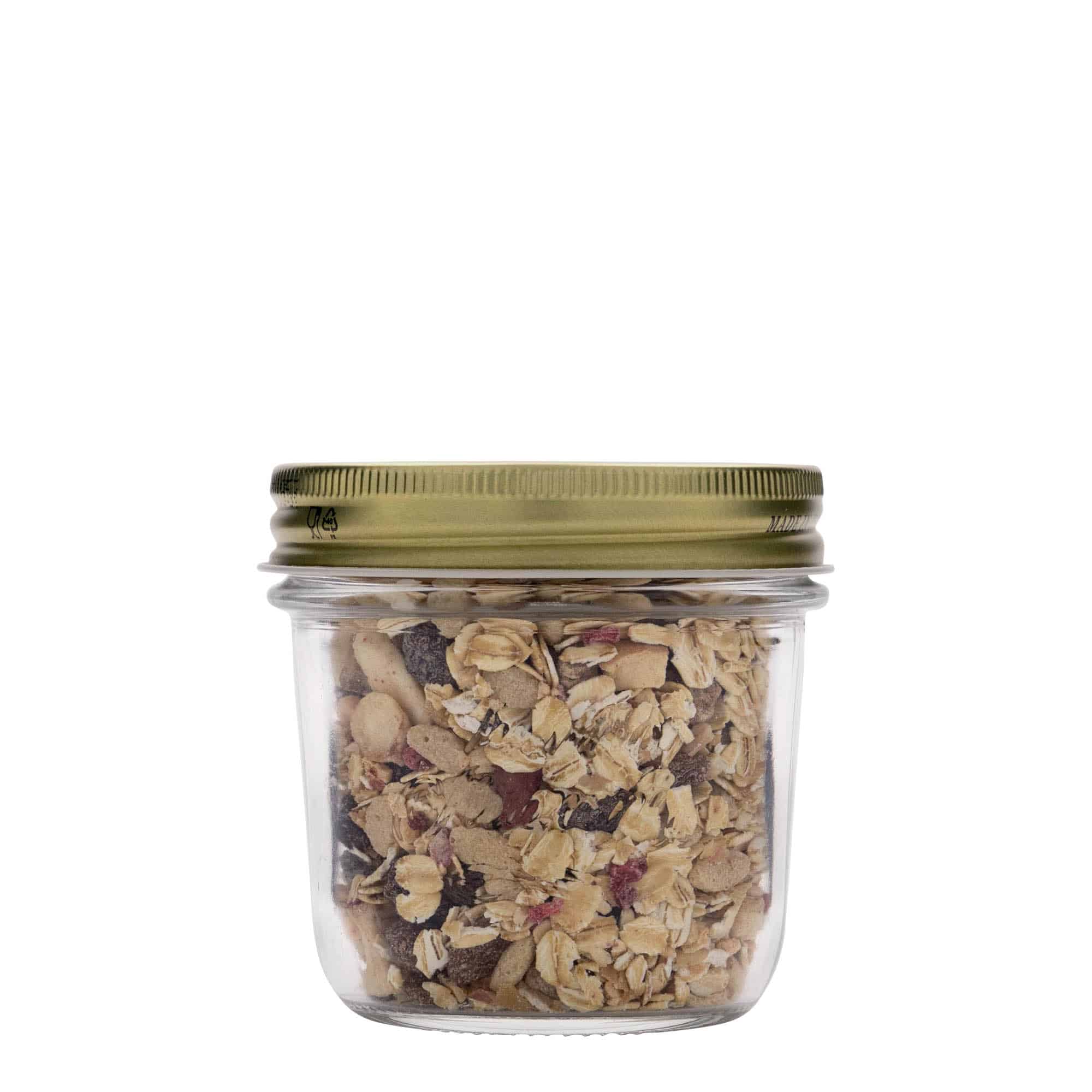 200 ml glasskrukke "Quattro Stagioni Terrina", åpning: Skrulokk