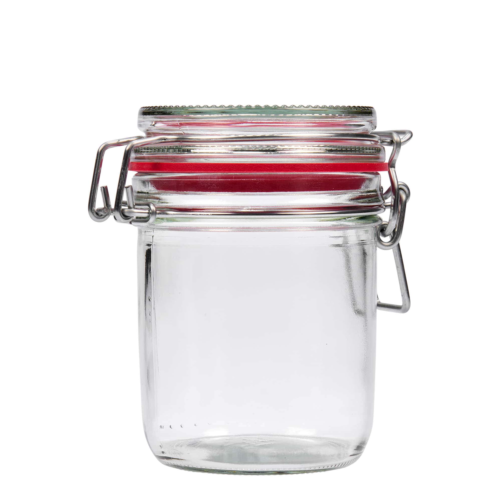 370 ml patentglass, åpning: patentlukking med metallbøyle