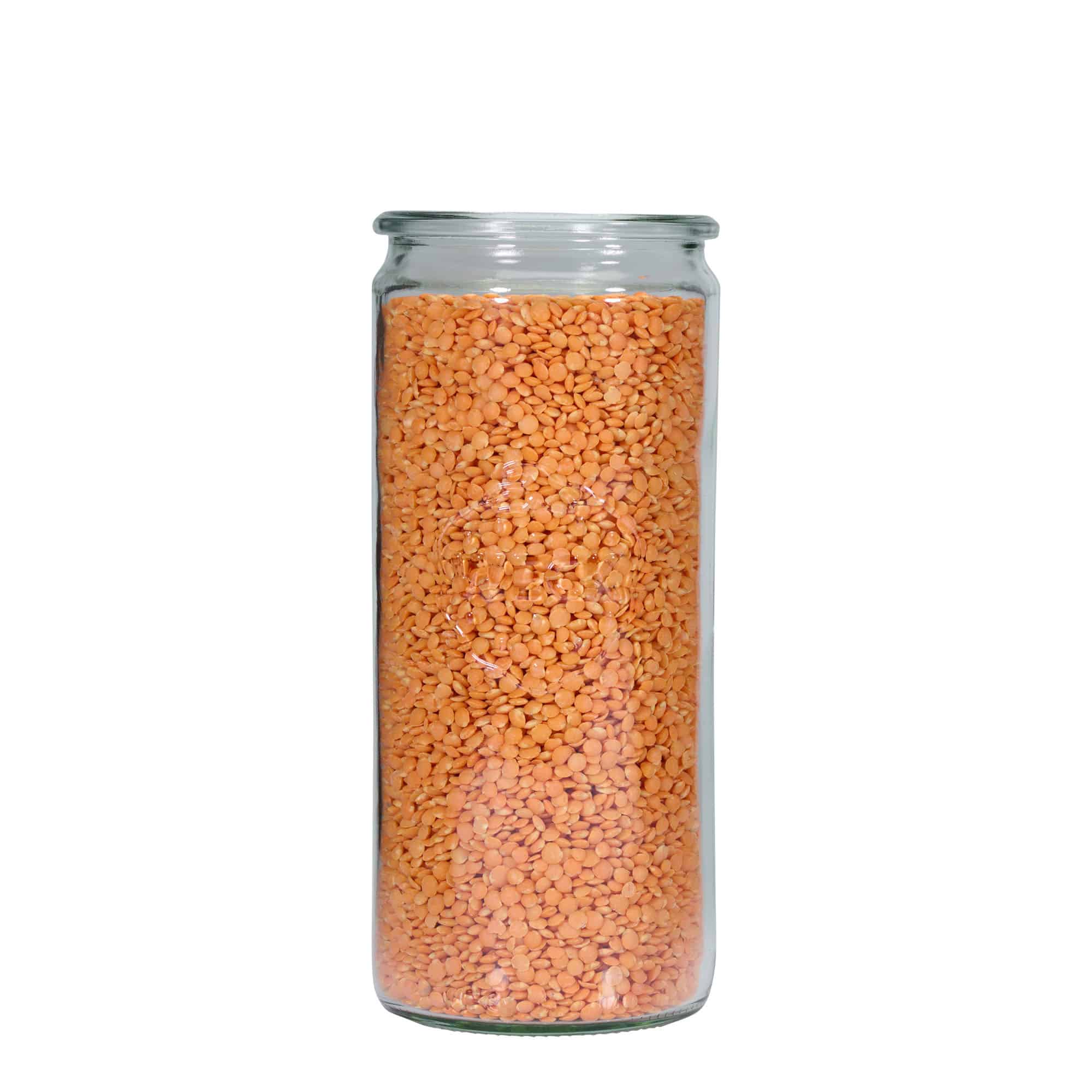 1.040 ml WECK-sylinderglass, åpning: rund kant