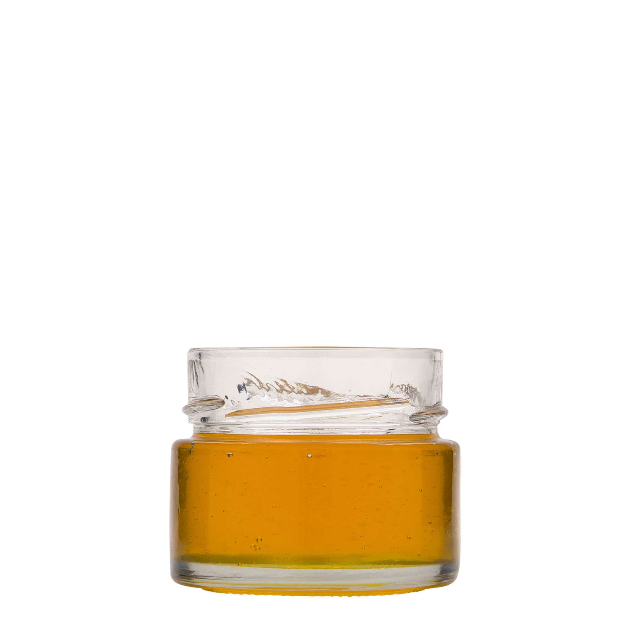 106 ml rundt glass 'Albatros', åpning: ekstra dyp twist-off (EDTO 70)