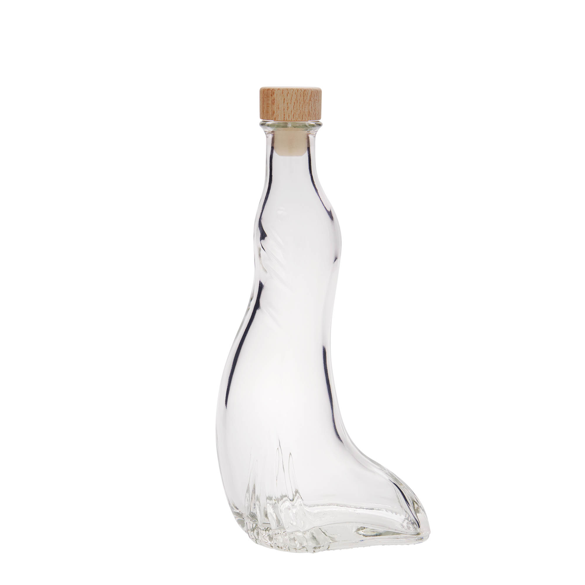 200 ml glassflaske 'Sjøløve', åpning: kork