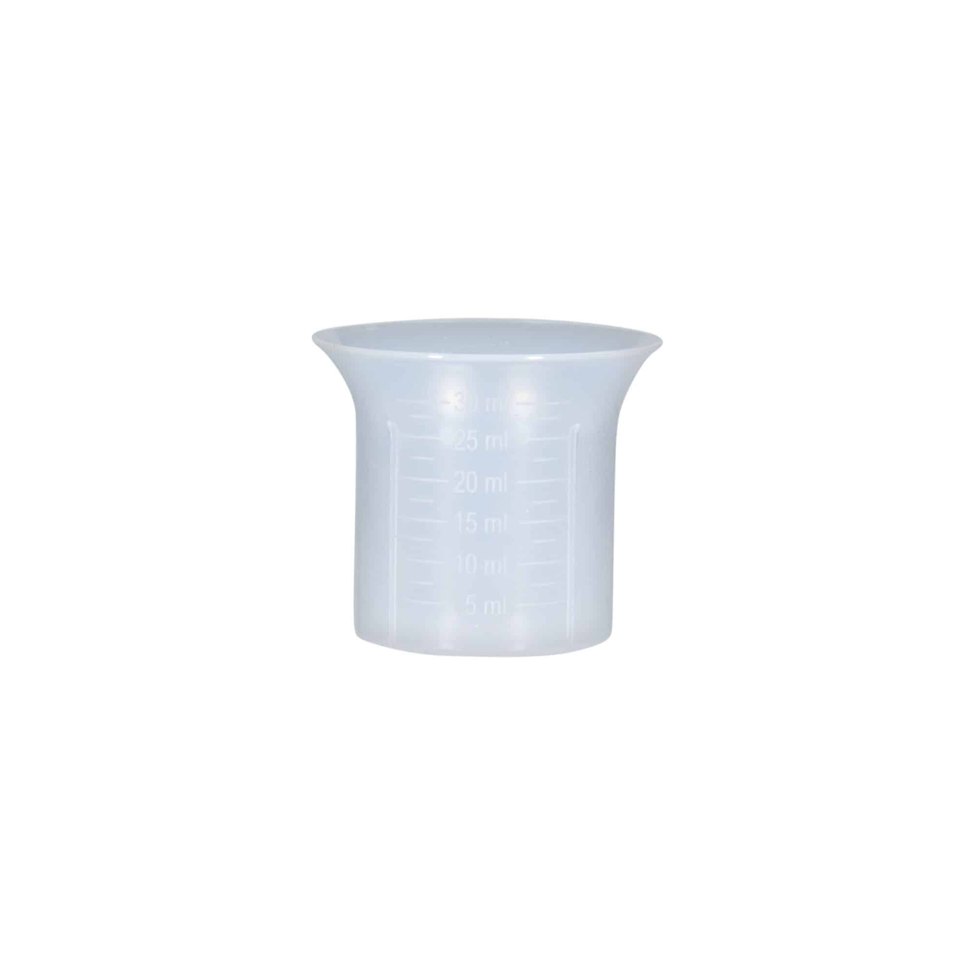 Målebeger 5–30 ml, PP-plast
