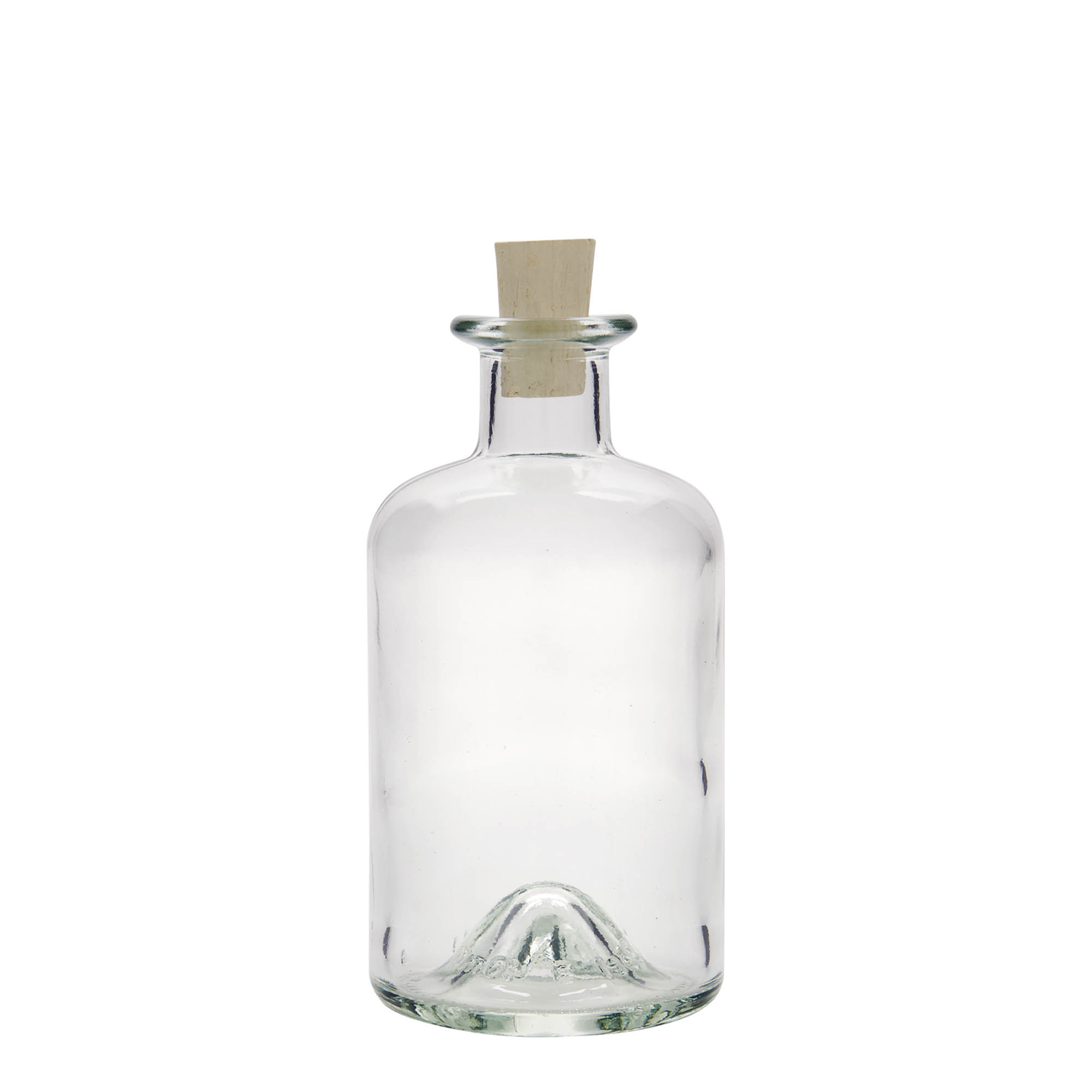 350 ml glassflaske apotek, åpning: kork