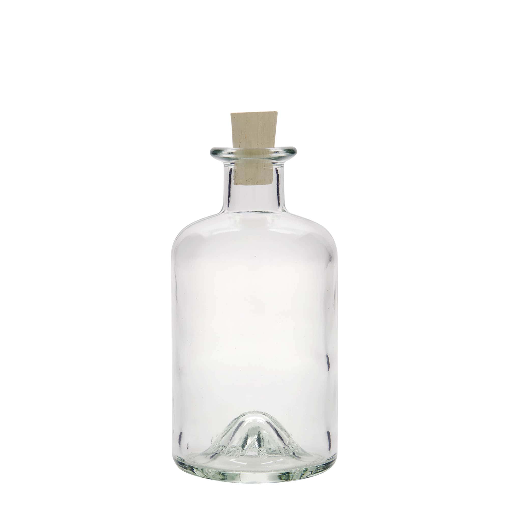 350 ml glassflaske apotek, åpning: kork