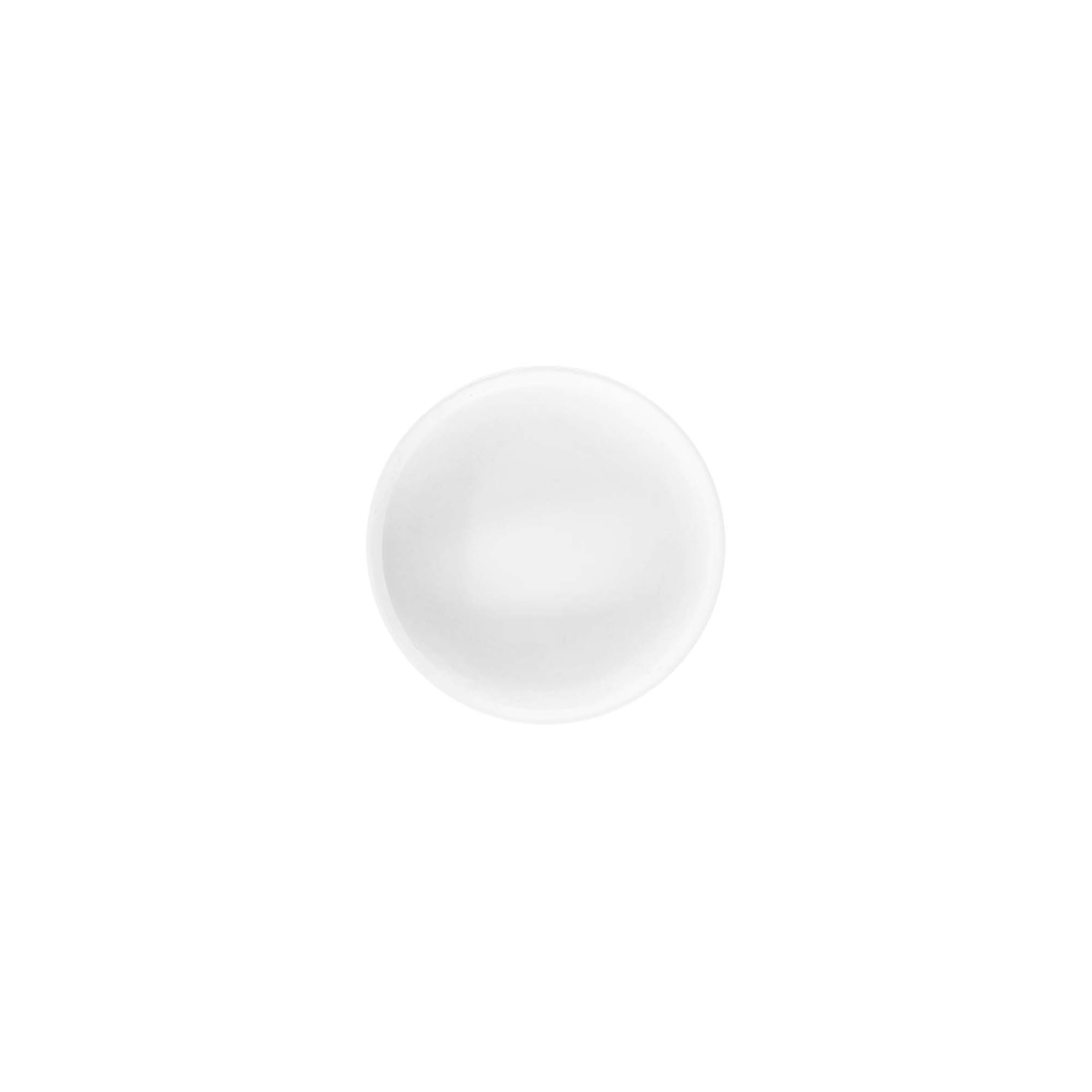Skrukork 'White Line' 6 ml, PP-plast, hvit