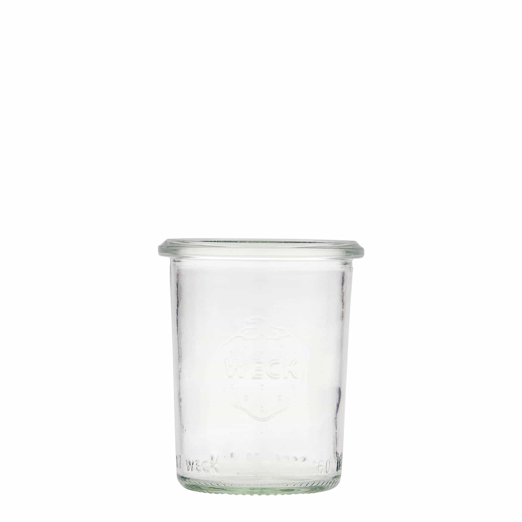160 ml WECK-glasskrukke, åpning: rund kant