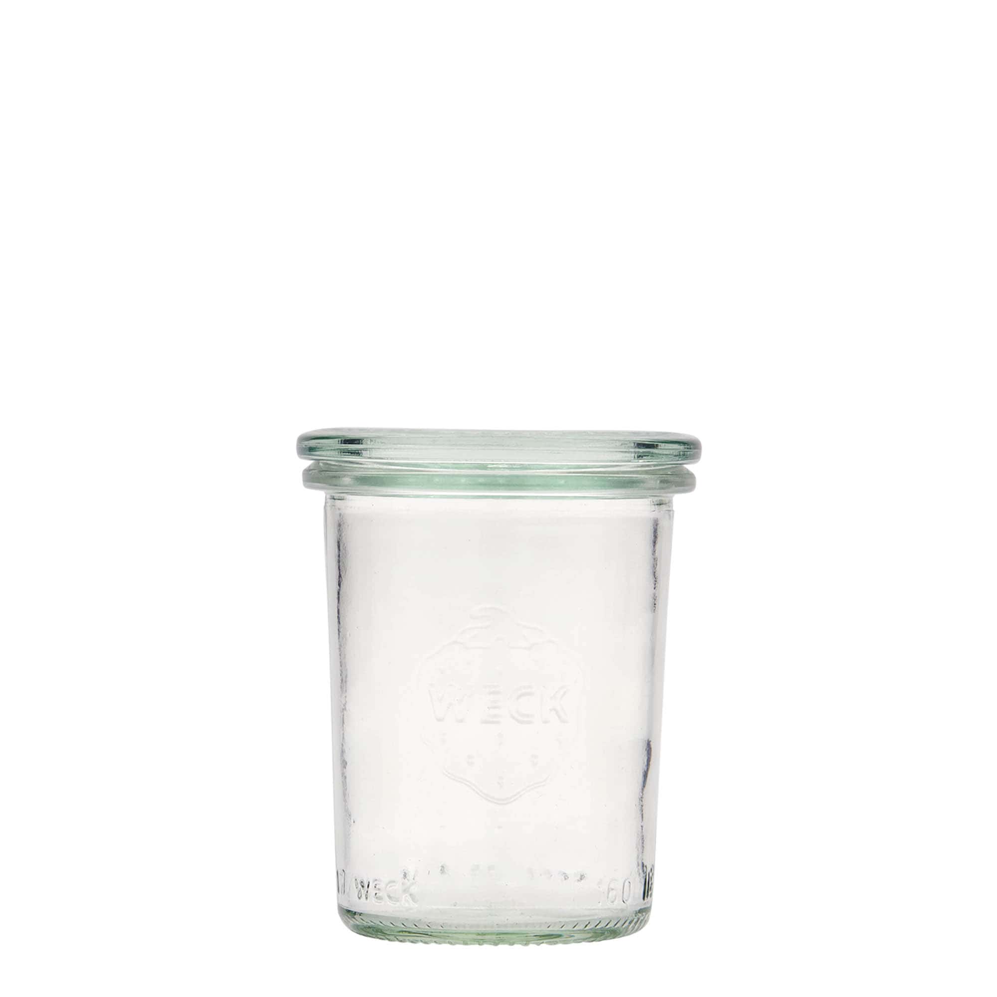 160 ml WECK-sturzglass, åpning: rund kant