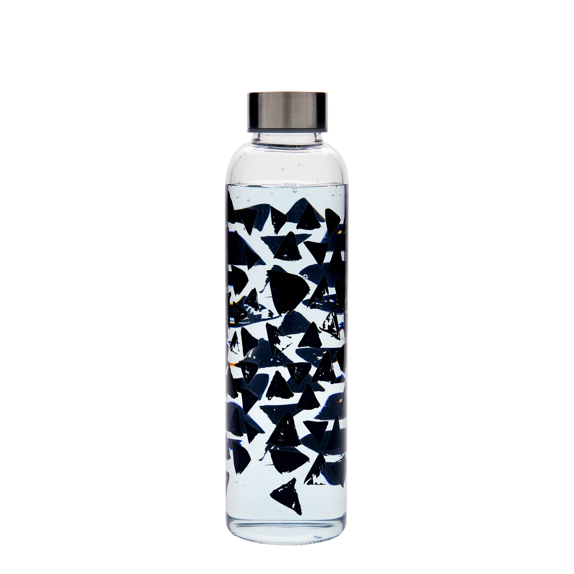 500 ml drikkeflaske 'Perseus - Svarte trekanter', åpning: skrukork 500 ml drikkeflaske 'Perseus - Svarte trekanter', åpning: skrukork