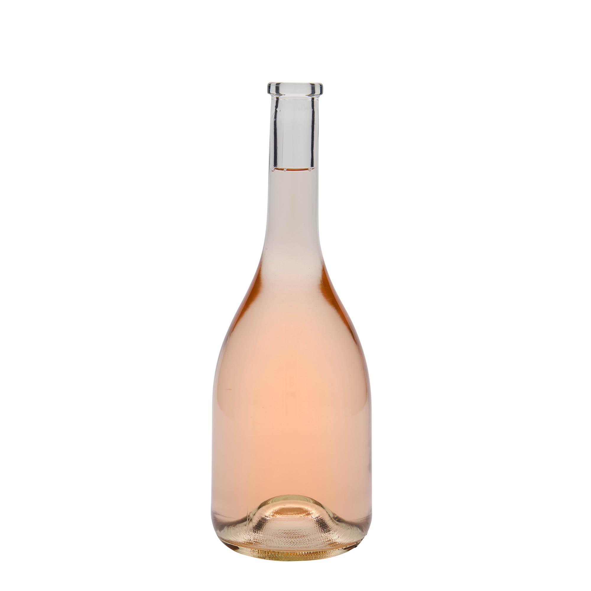 750 ml glassflaske 'Rustica', åpning: kork