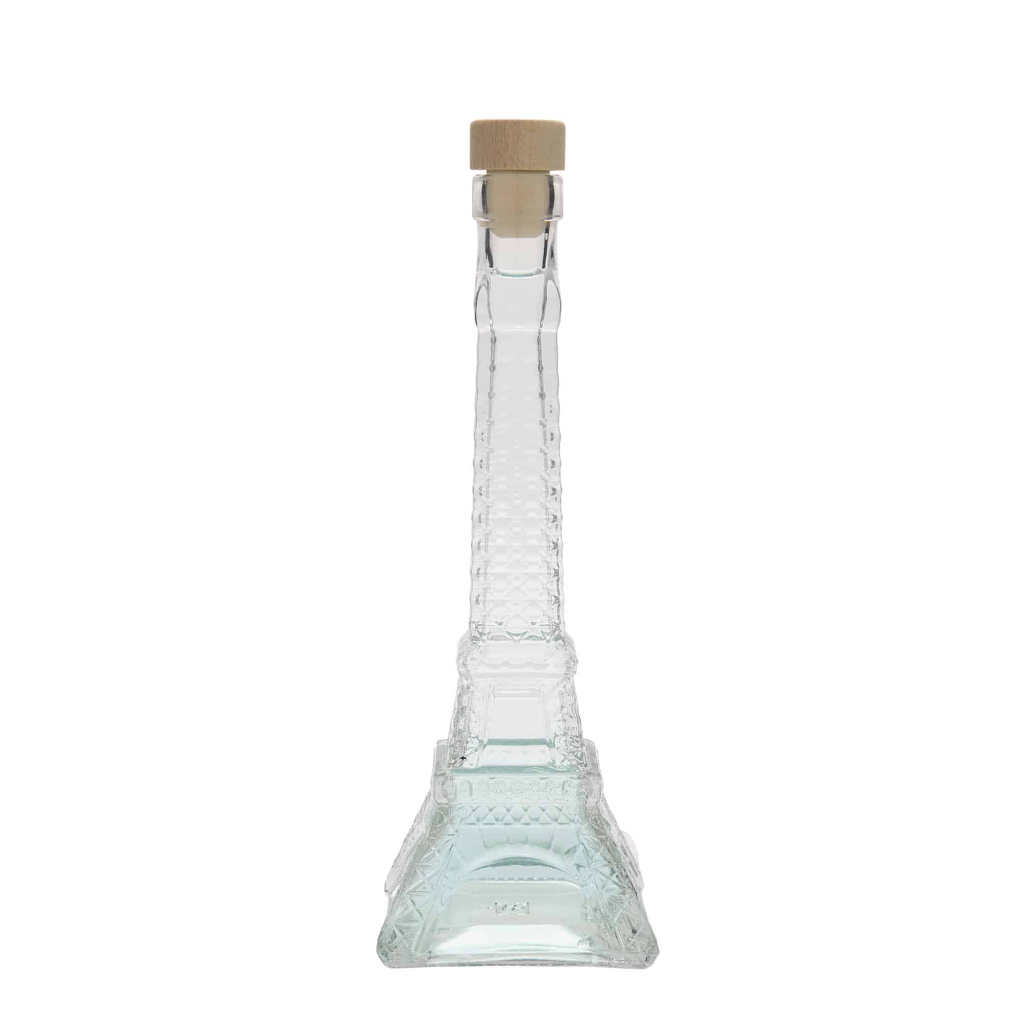 200 ml glassflaske "Eiffeltårnet", åpning: Kork