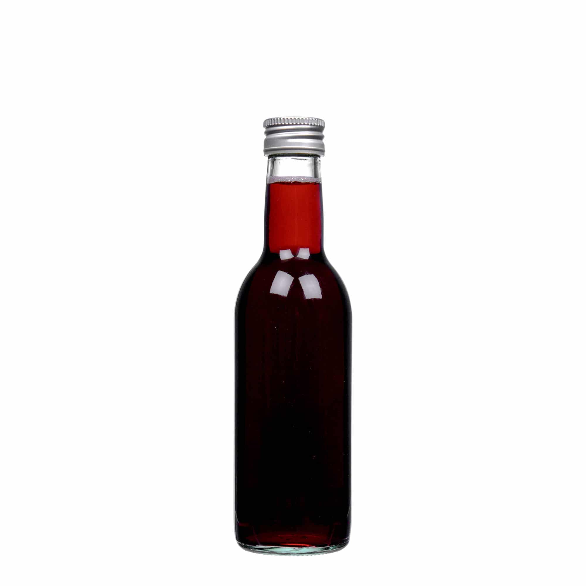 250 ml glassflaske "Bordeaux", åpning: PP 28