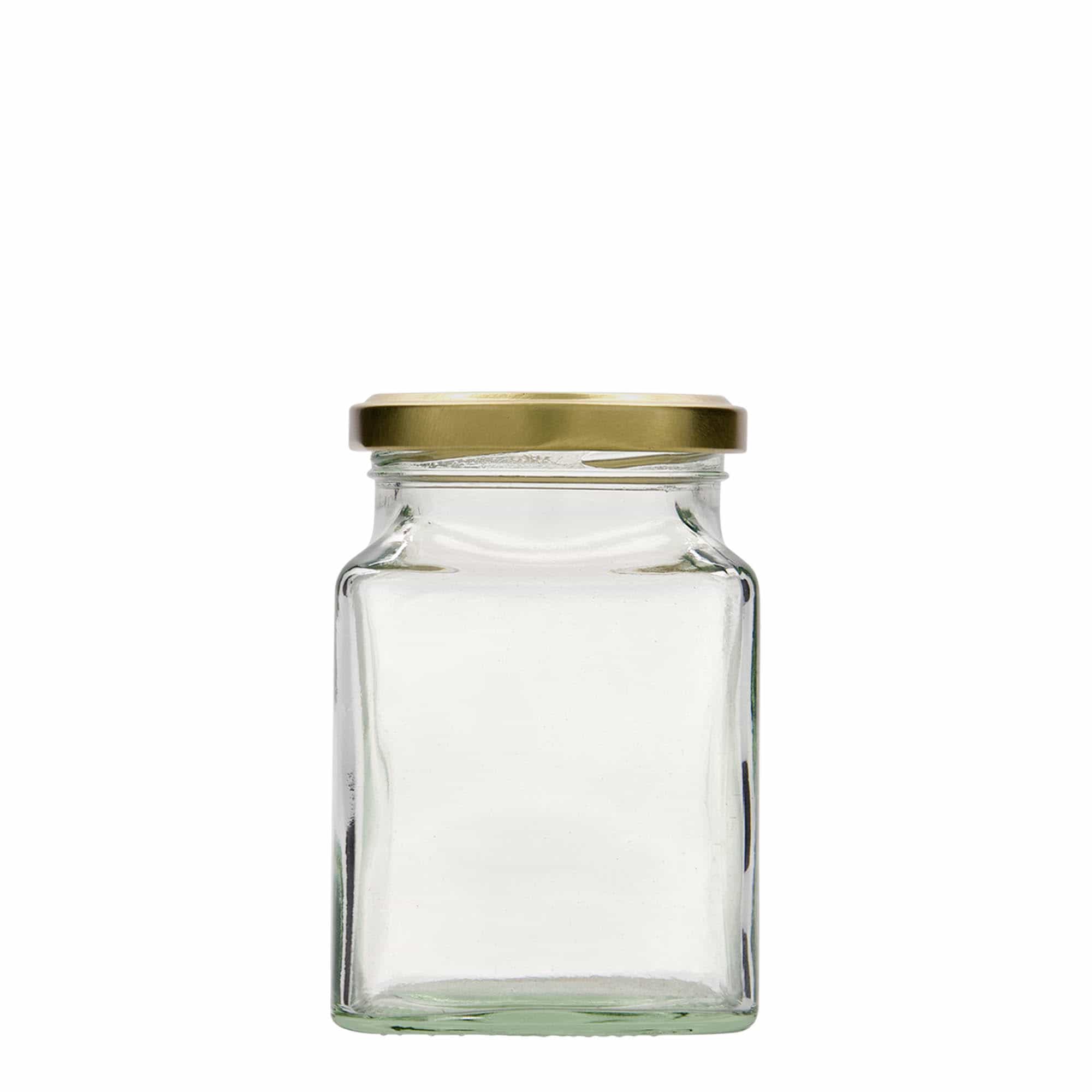 314 ml firkantglass, åpning: Twist-Off (TO 63)
