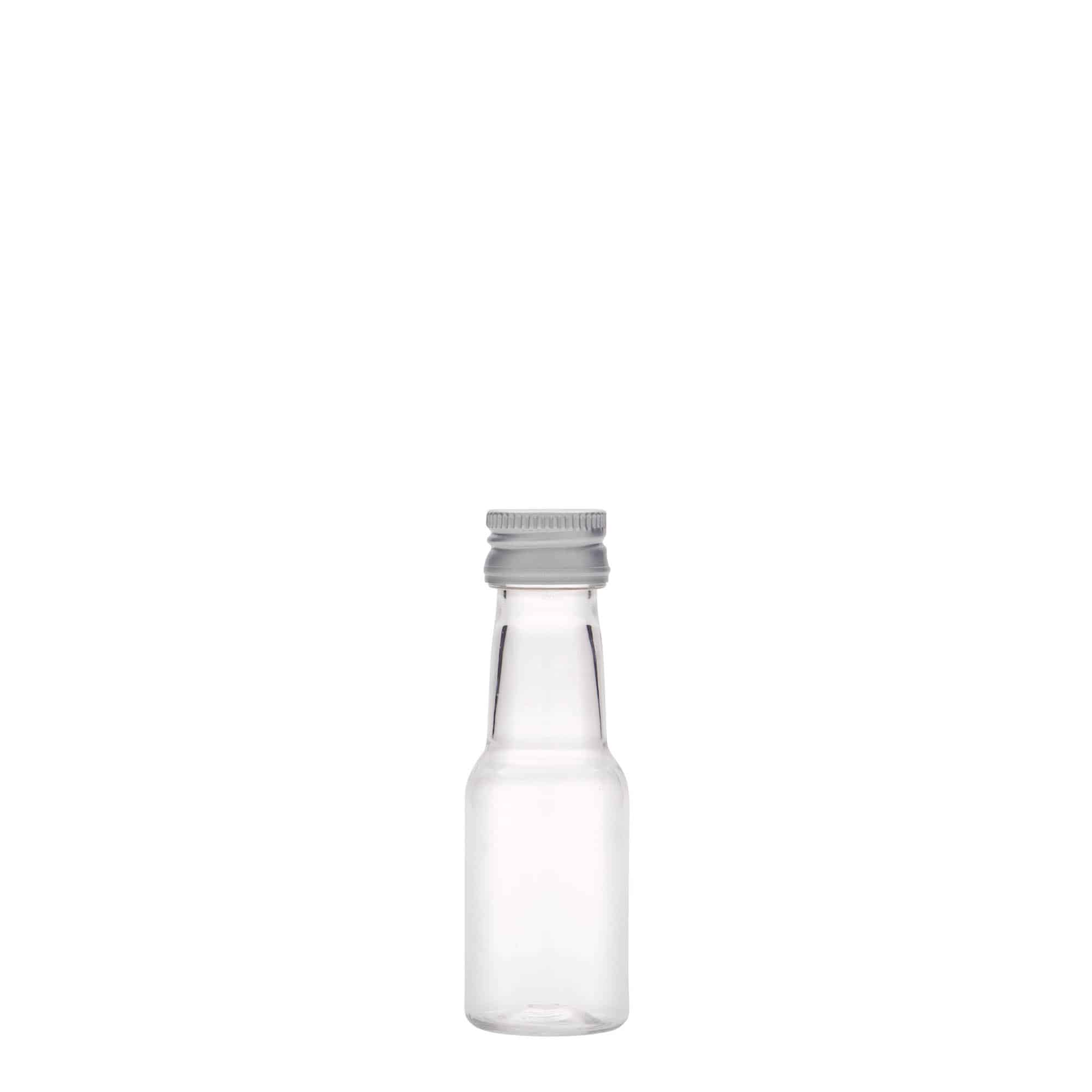 20 ml PET-flaske "Theo", plast, åpning: PP 18