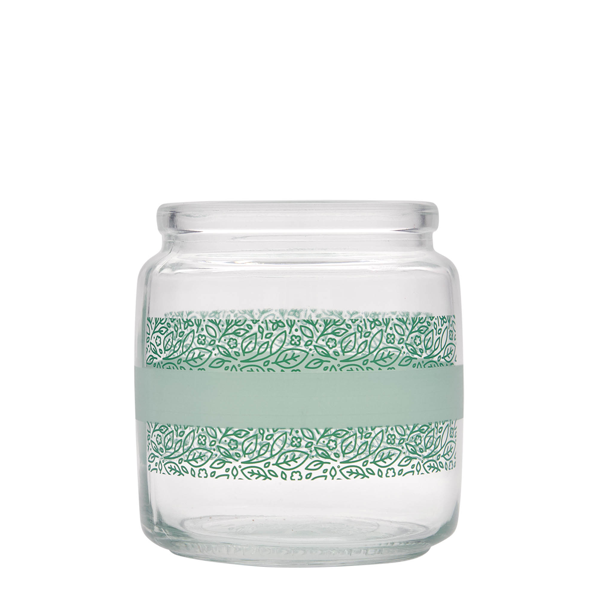 750 ml korkglass 'Giara', motiv: Naturalmente verde, åpning: kork 750 ml korkglass 'Giara', motiv: Naturalmente verde, åpning: kork