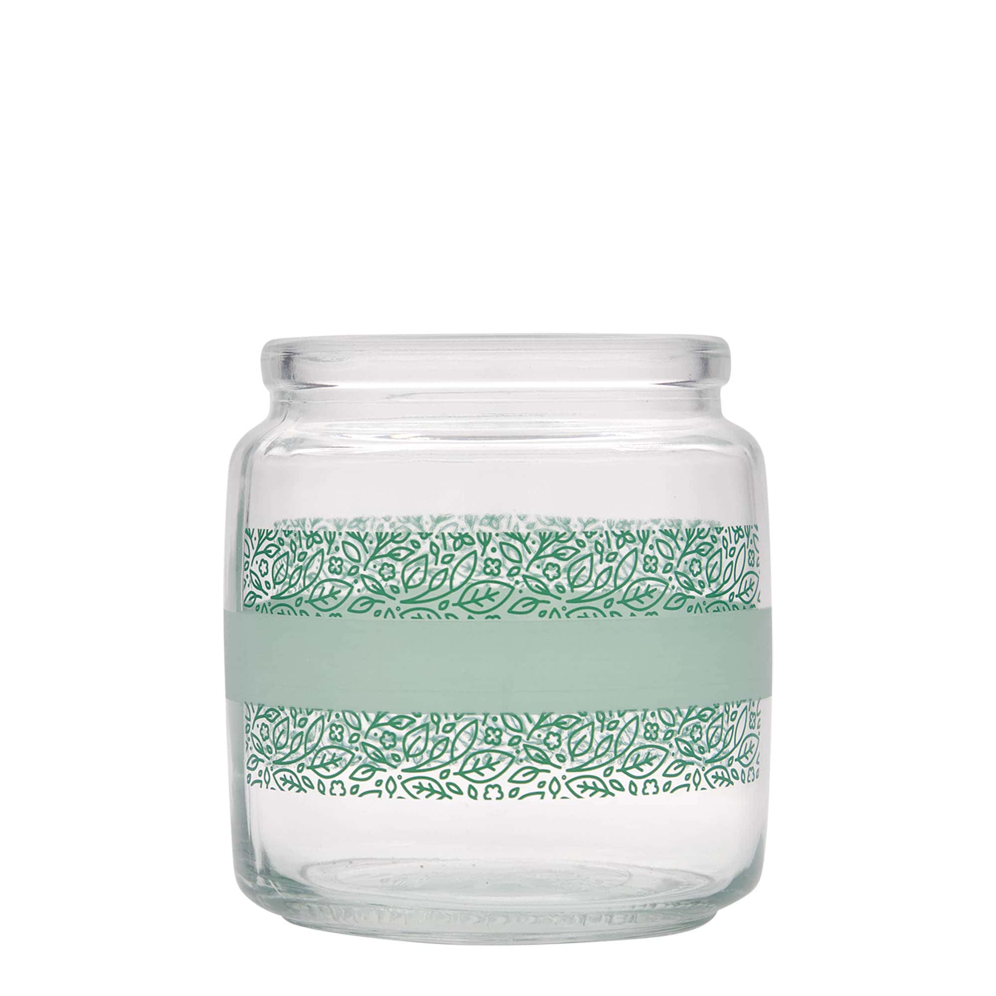 750 ml korkglass 'Giara', motiv: Naturalmente verde, åpning: kork