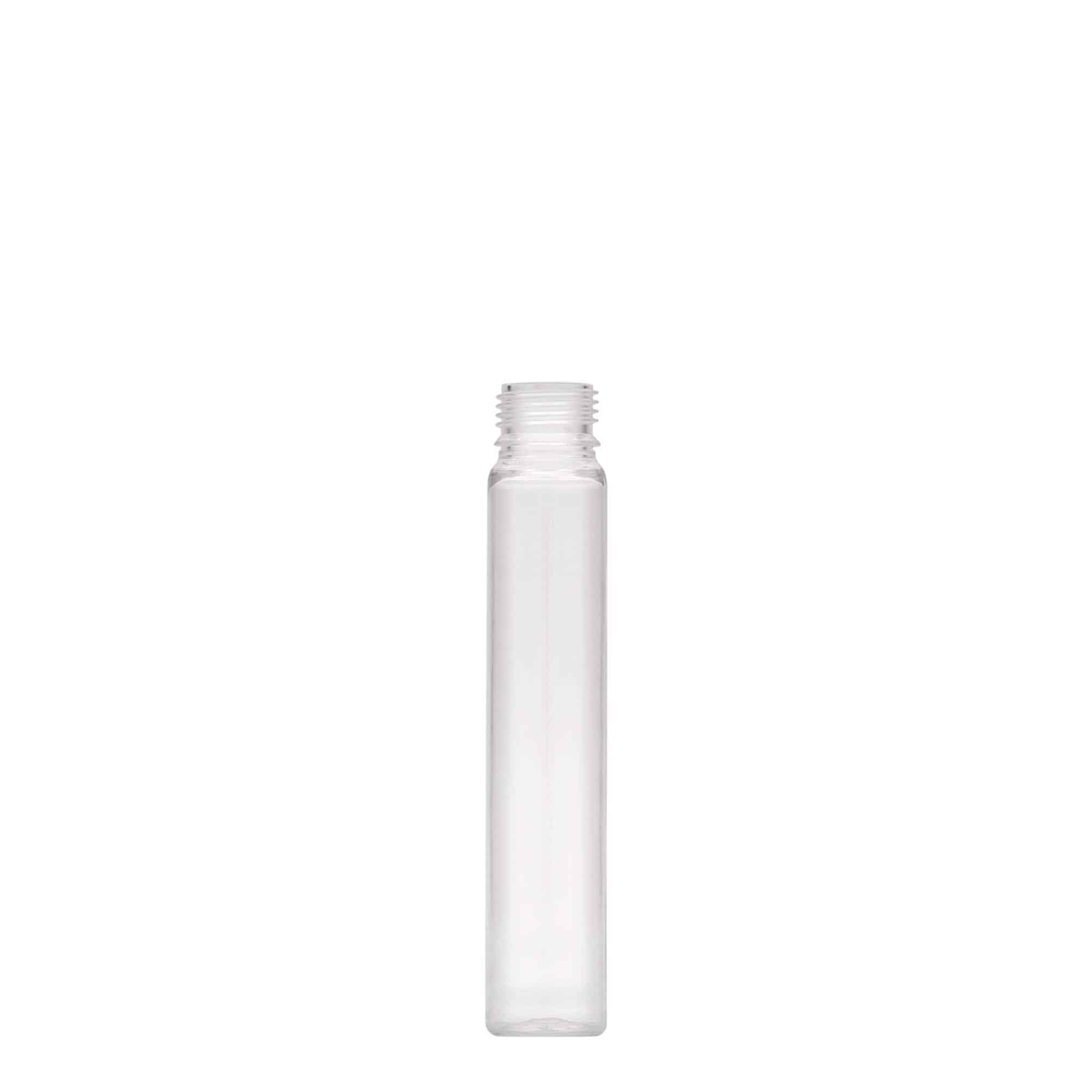 25 ml PET-rør, plast, åpning: Skrulokk