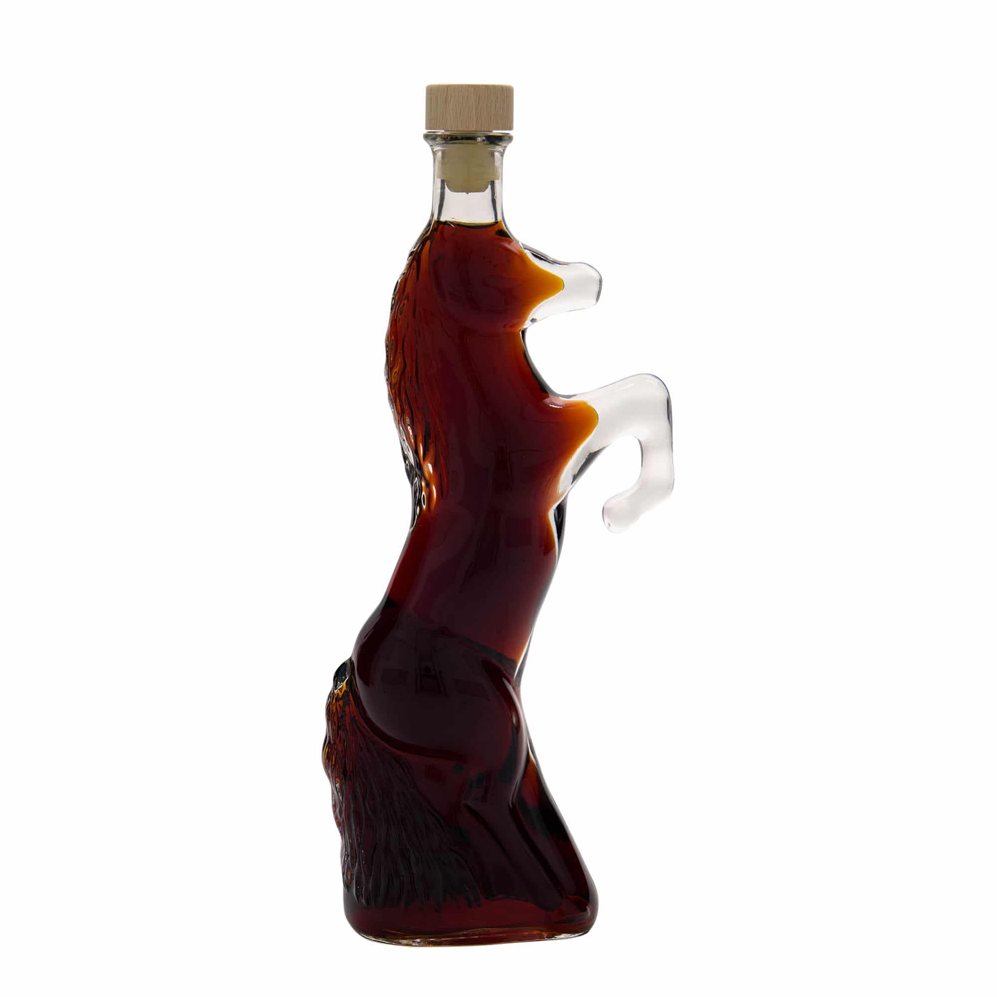 350 ml glassflaske "Wild Horse", åpning: Kork