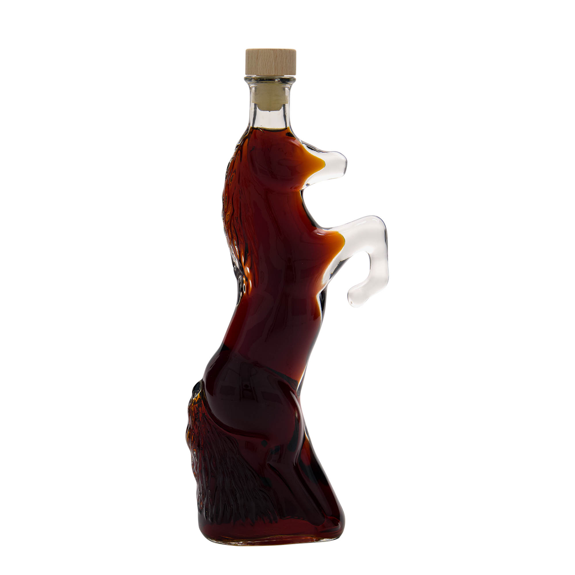 350 ml glassflaske 'Wild Horse', åpning: kork