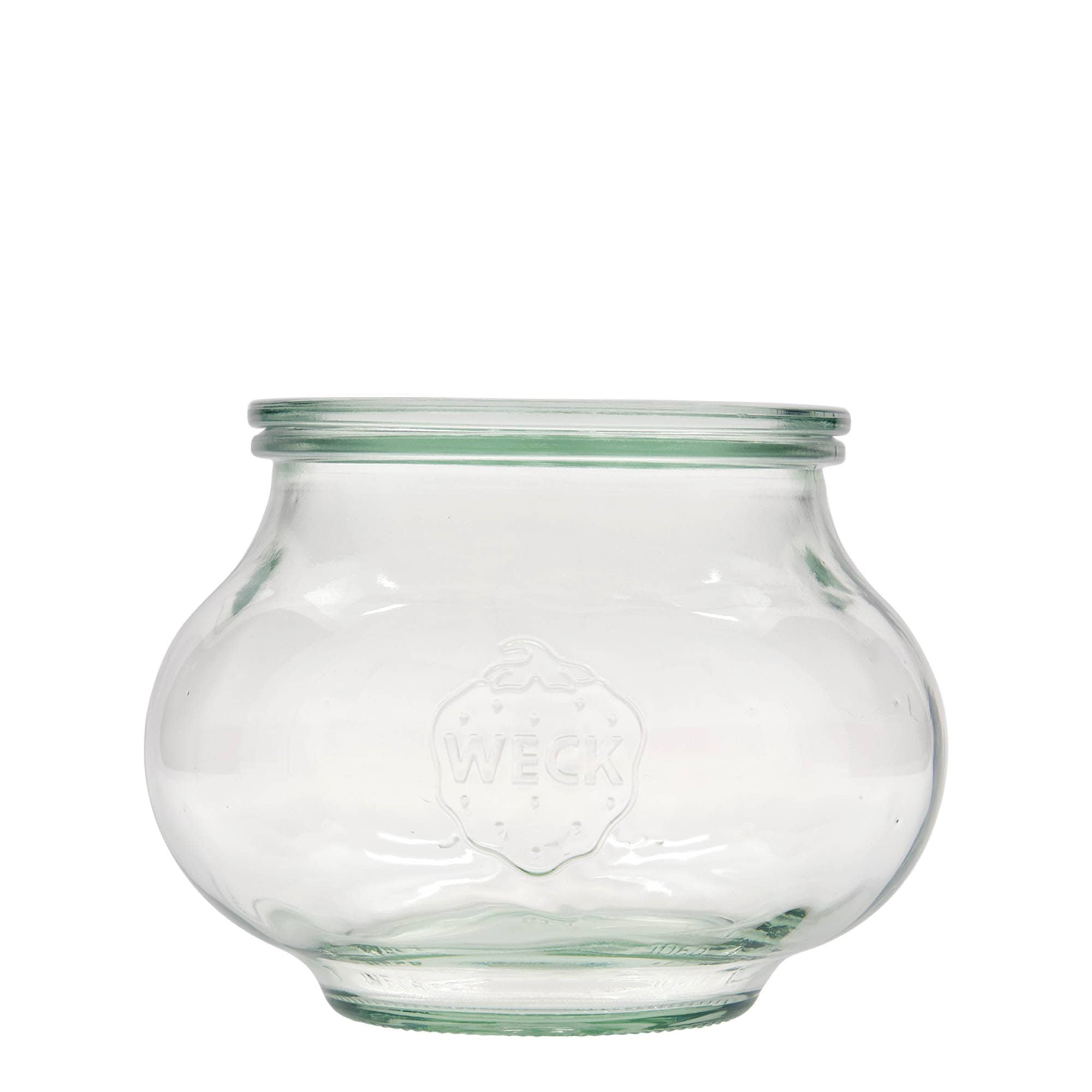 1.062 ml WECK-smykkeglass, åpning: rund kant