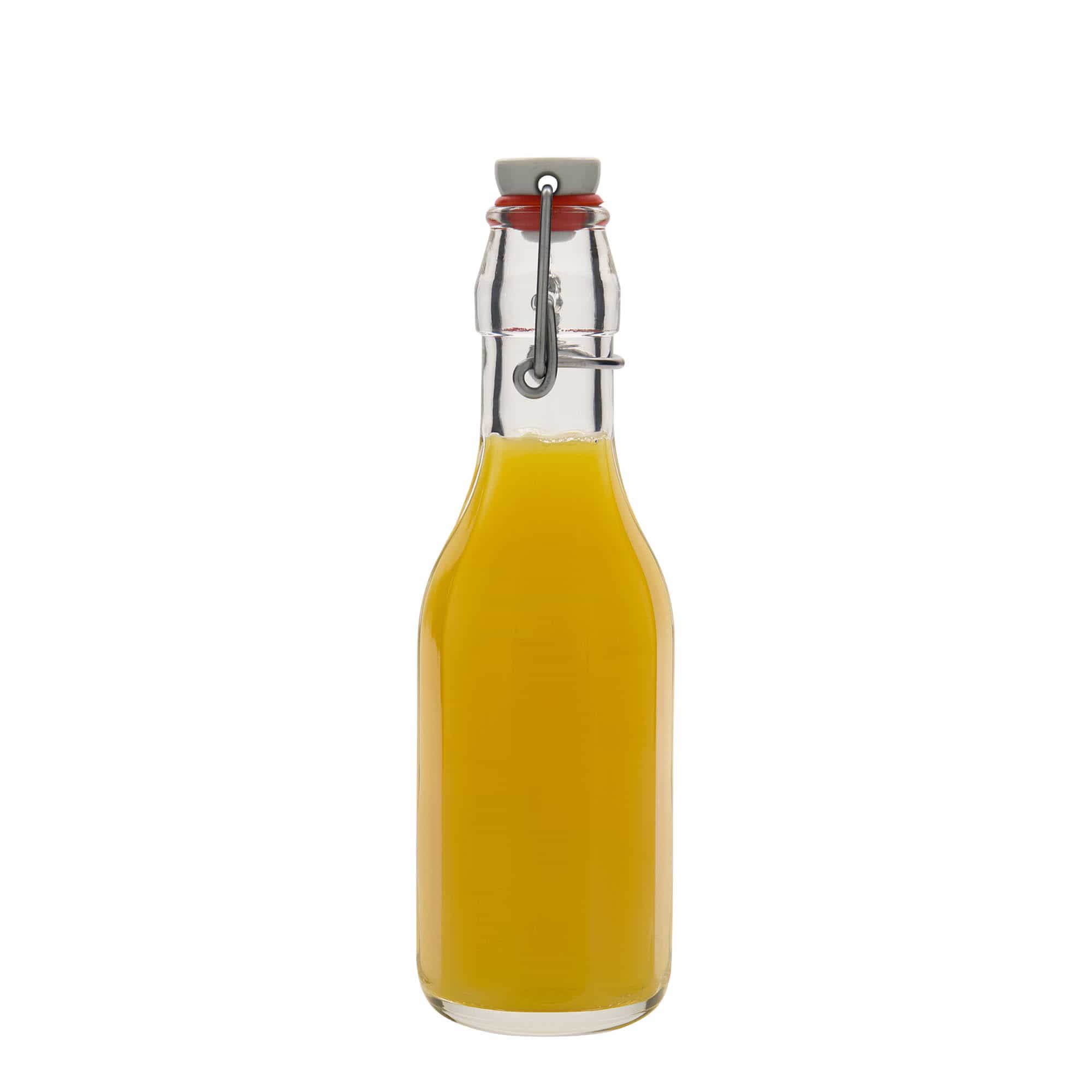 250 ml glassflaske 'Bravo', ti-kantet, åpning: klemmeflaskeåpning