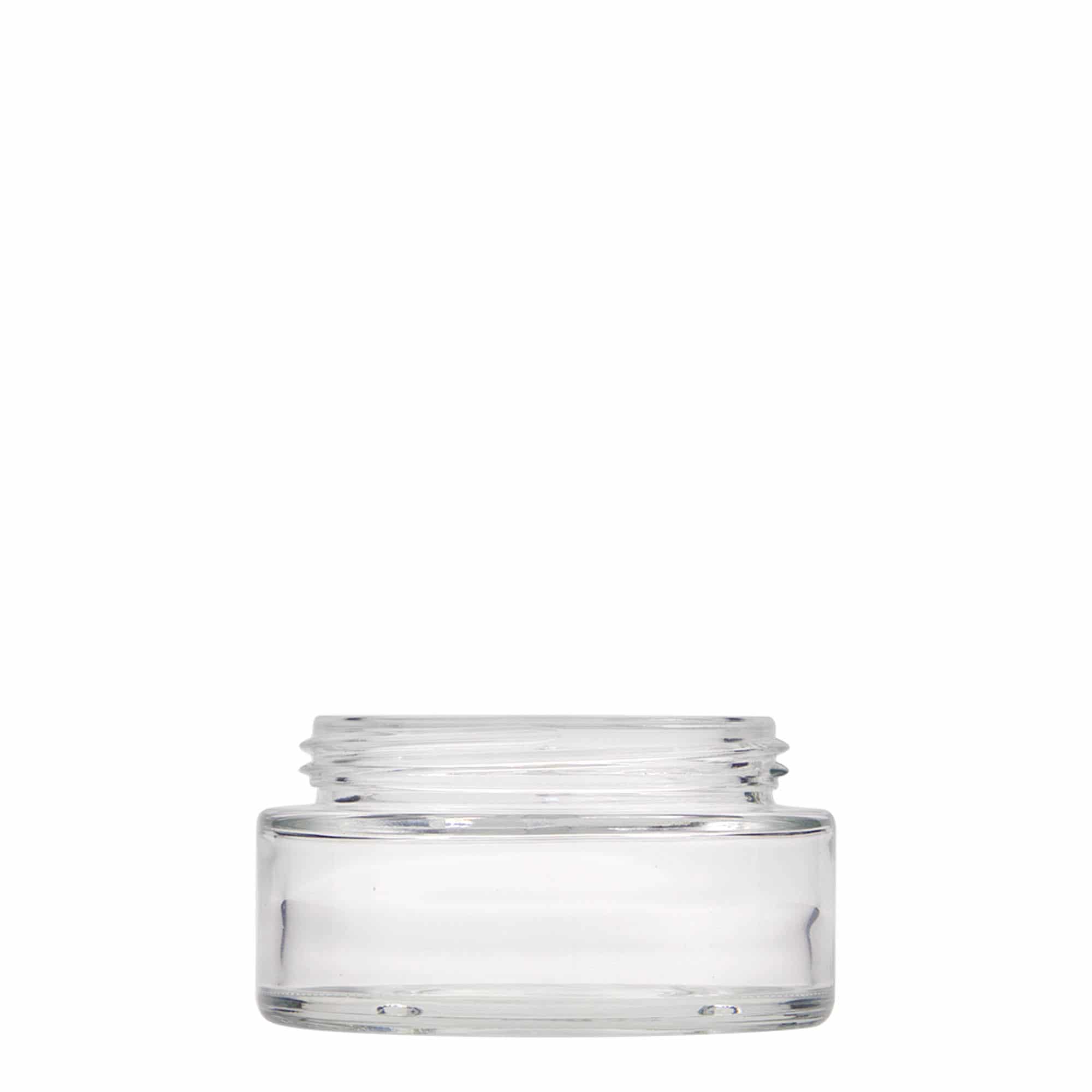 100 ml krukke "Clear Edition", glass, åpning: Skrulokk 100 ml krukke "Clear Edition", glass, åpning: Skrulokk
