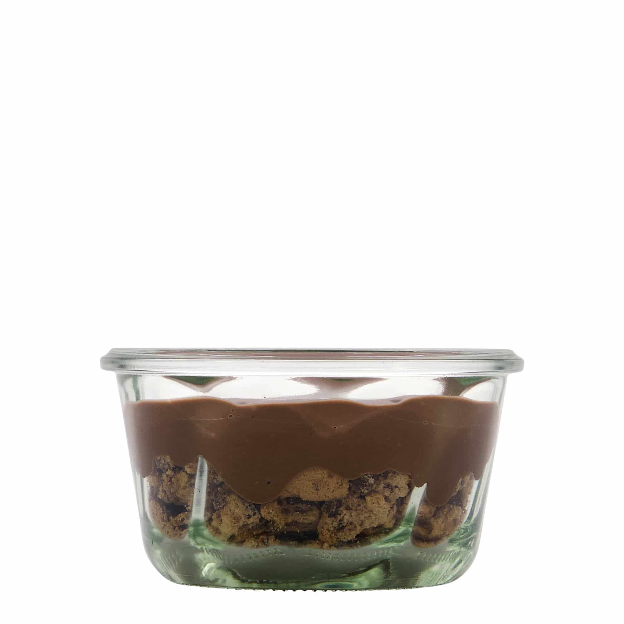 280 ml WECK-ringkakeglass, åpning: rund kant