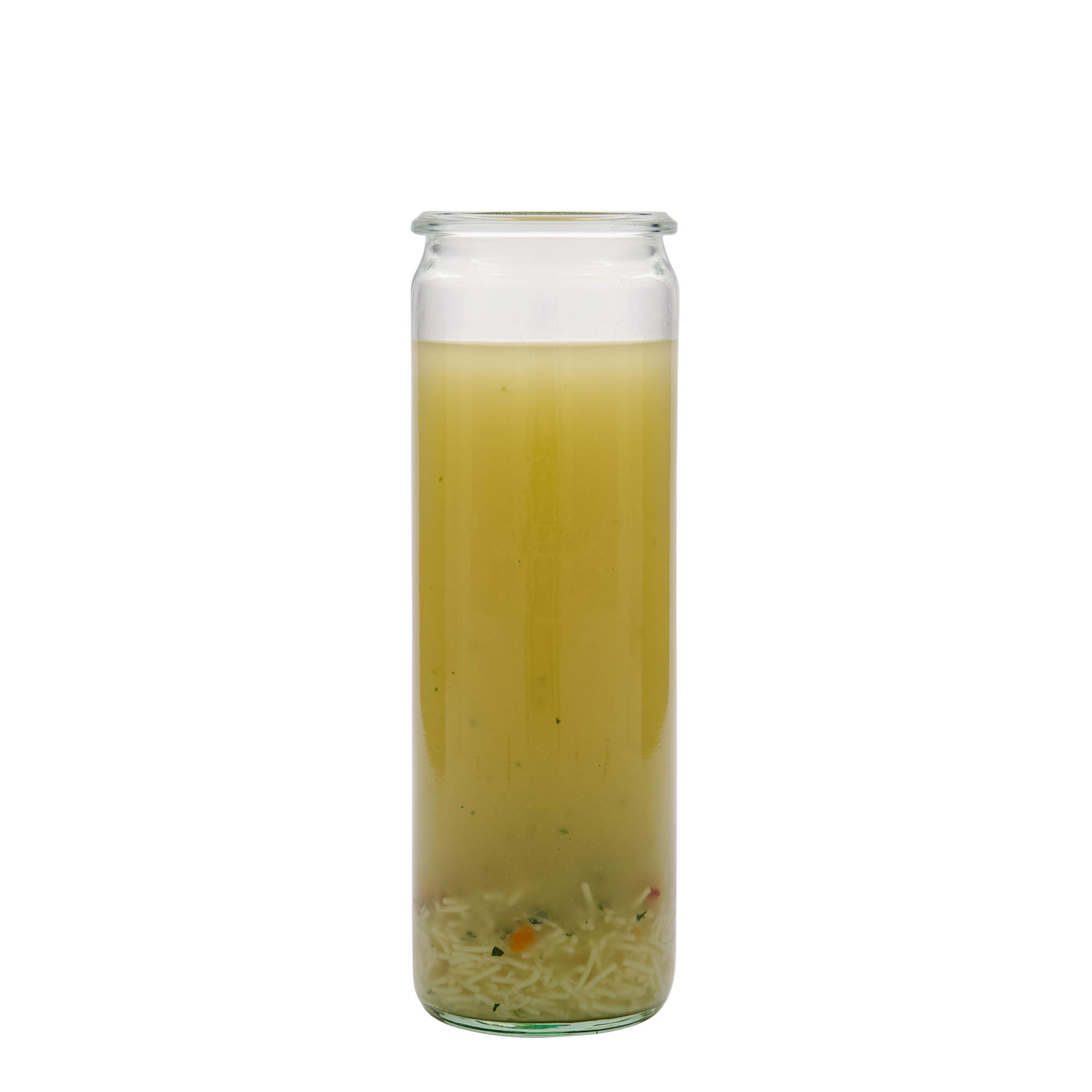 600 ml WECK-sylinderglass, åpning: rund kant