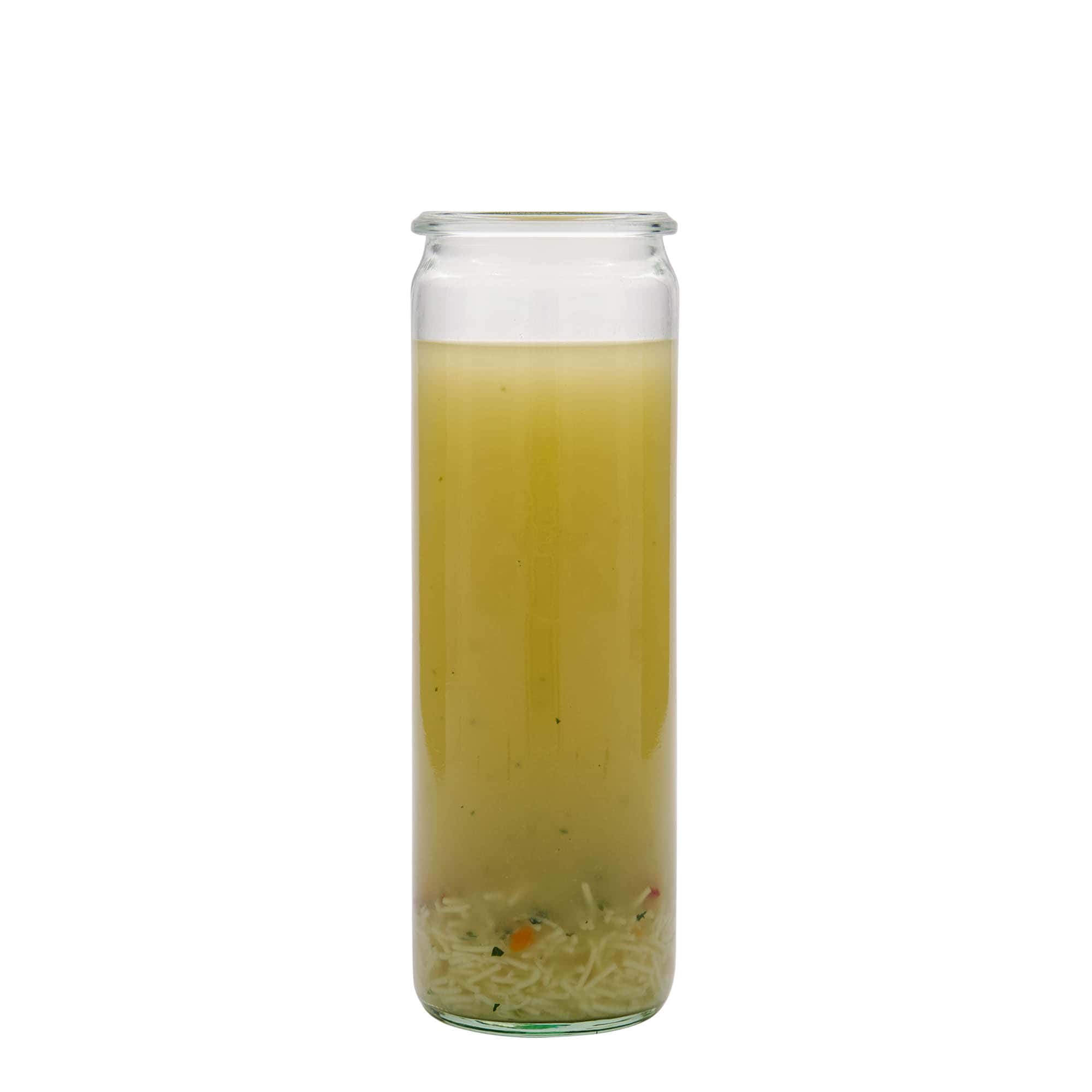 600 ml WECK-sylinderglass, åpning: rund kant