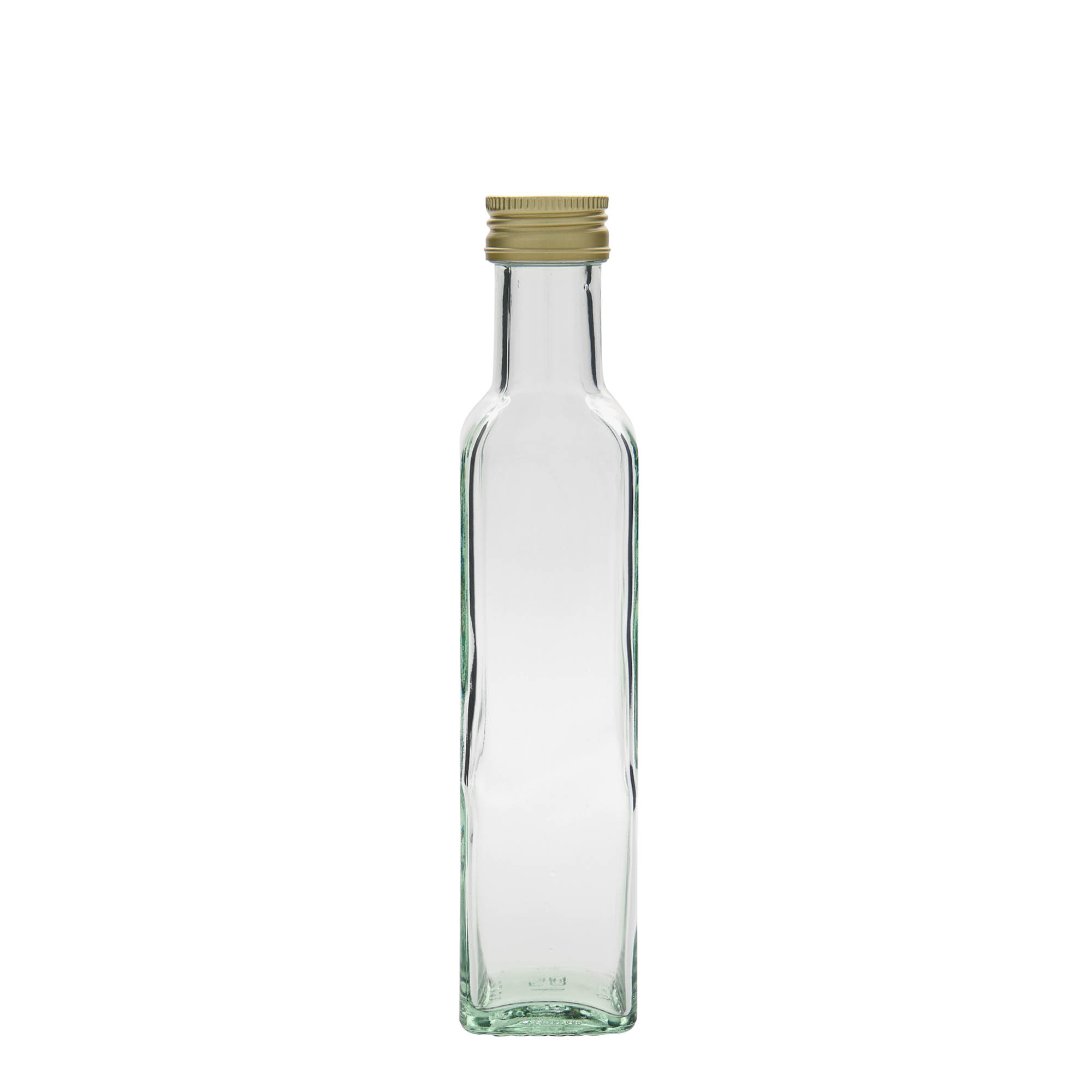 250 ml glassflaske 'Marasca', firkantet, åpning: PP 31,5