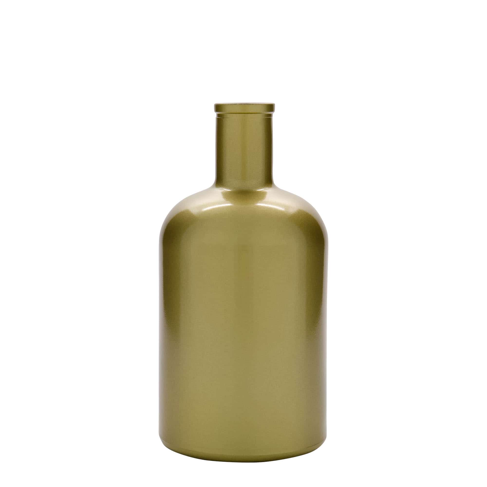 700 ml glassflaske "Gerardino', gull, åpning: Kork 700 ml glassflaske "Gerardino', gull, åpning: Kork