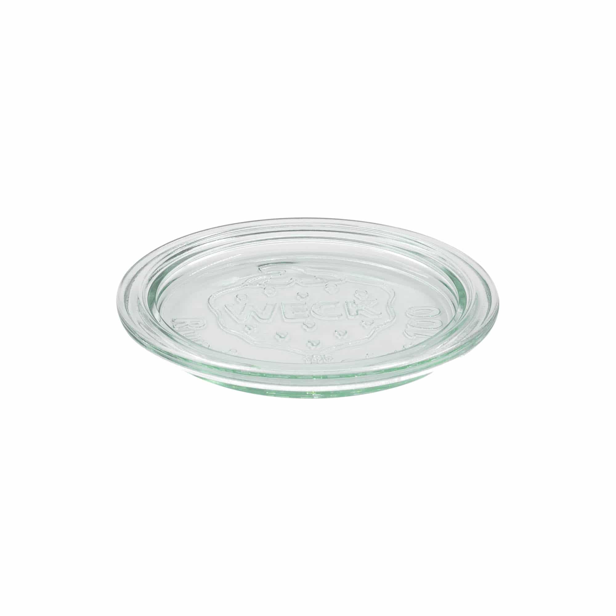 WECK-glasslokk med rund kant #, for åpning: RR100