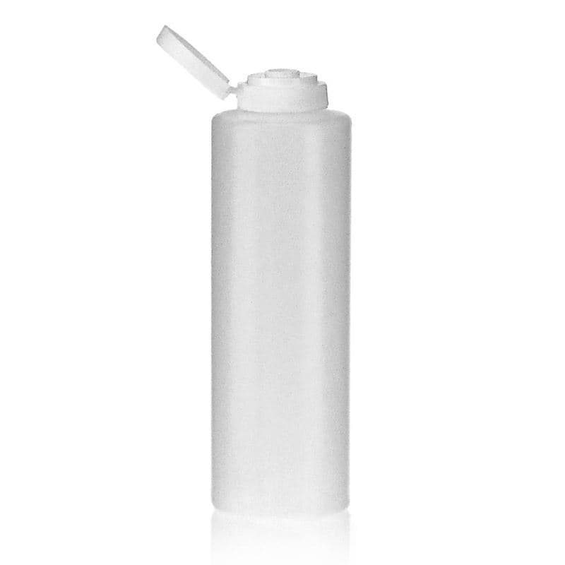 500 ml sausflaske, LDPE-plast, natur, åpning: GPI 38/400