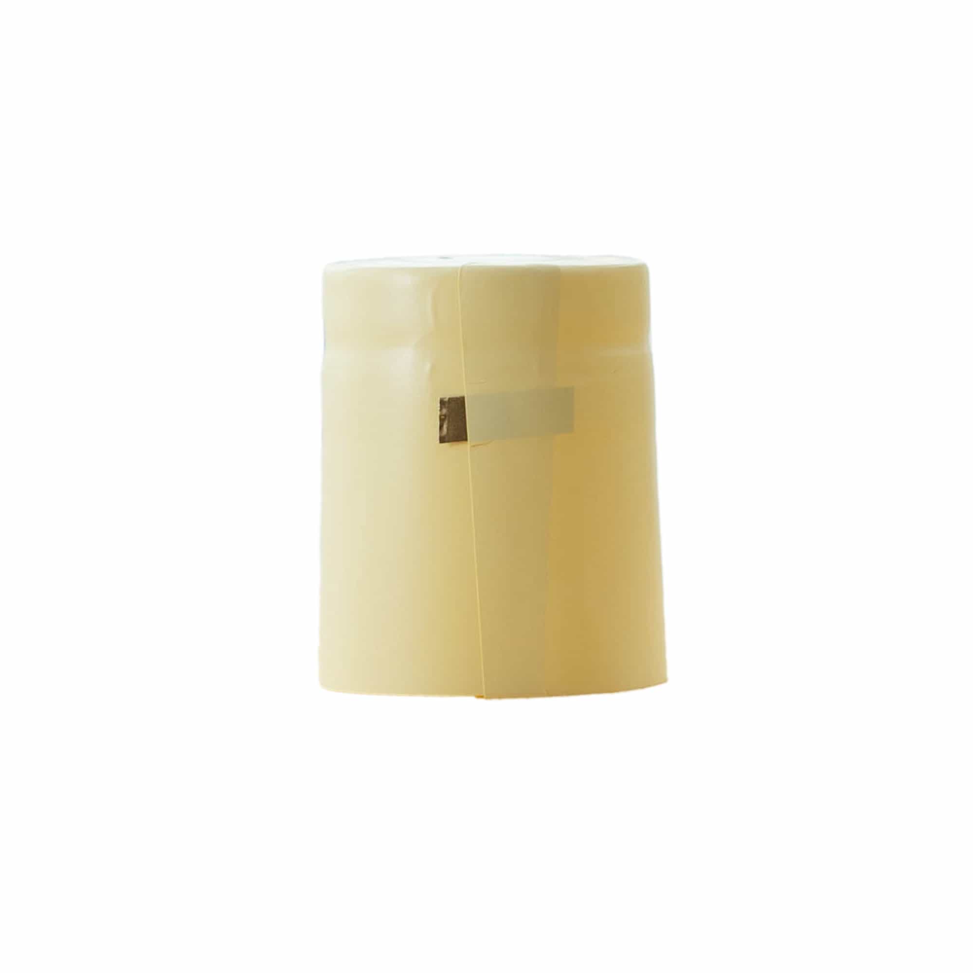 Krympekapsel 32x41, PVC-plast, champagner Krympekapsel 32x41, PVC-plast, champagner