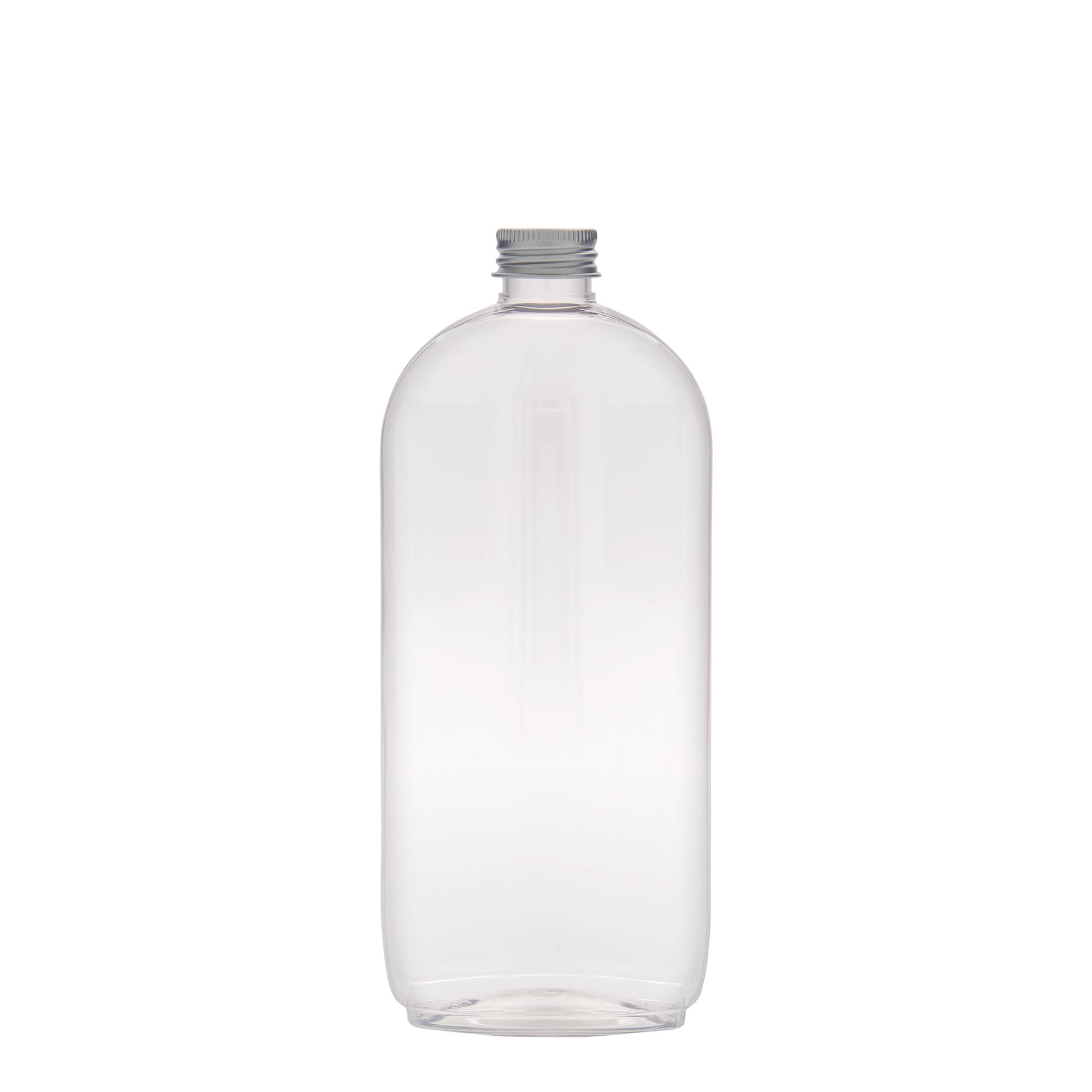 500 ml PET-flaske 'Iris', oval, plast, åpning: 24/410