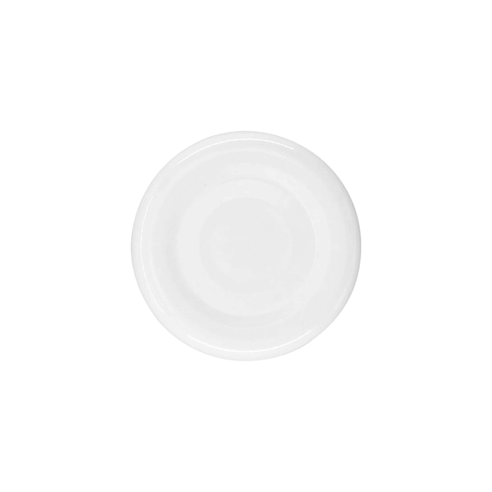 Twist-off-lokk, blikk, hvitt, for åpning: TO 38