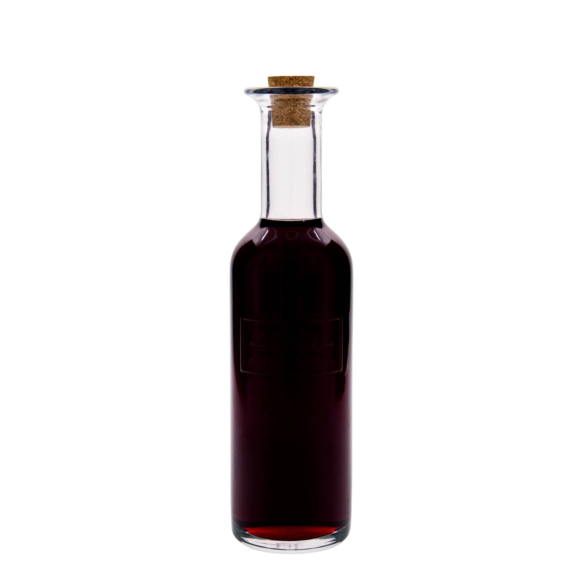 500 ml glassflaske "Optima Fine Wine", åpning: Kork
