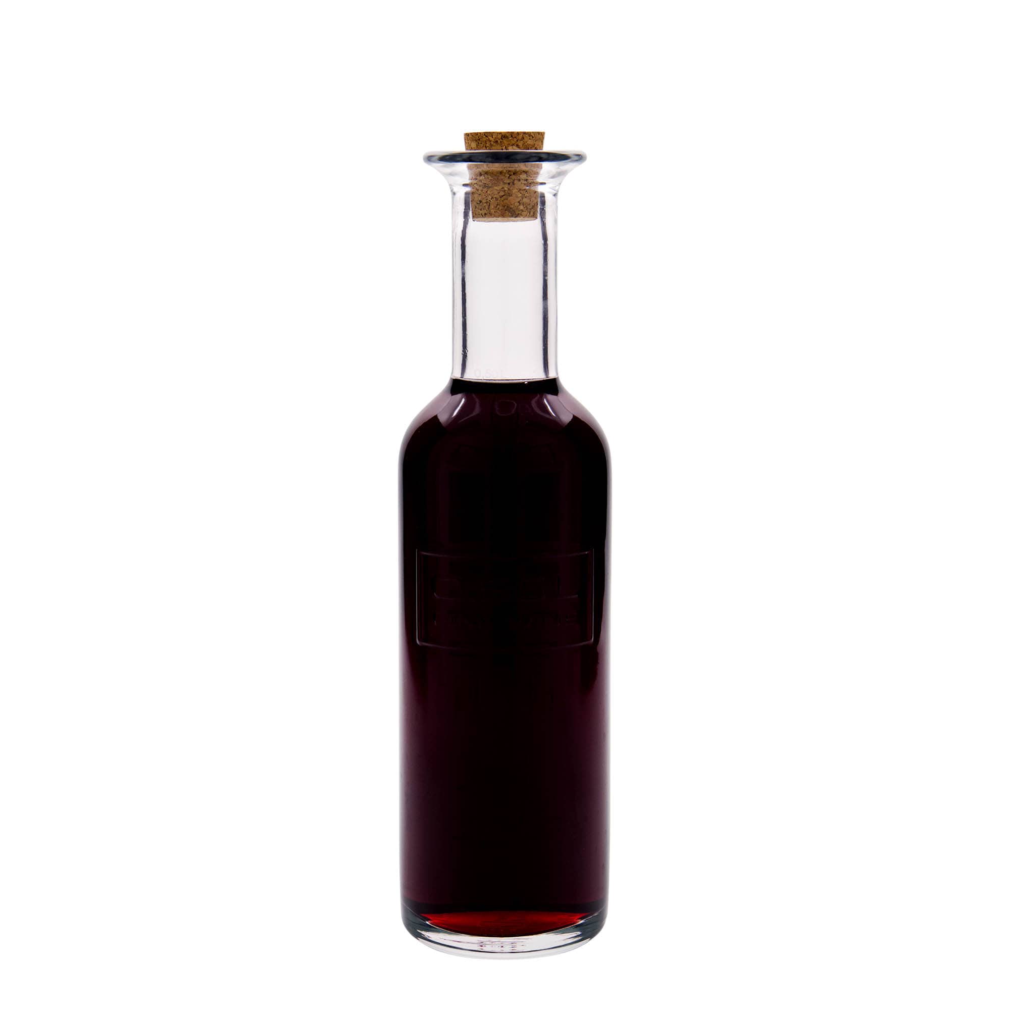 500 ml glassflaske 'Optima Fine Wine', åpning: kork