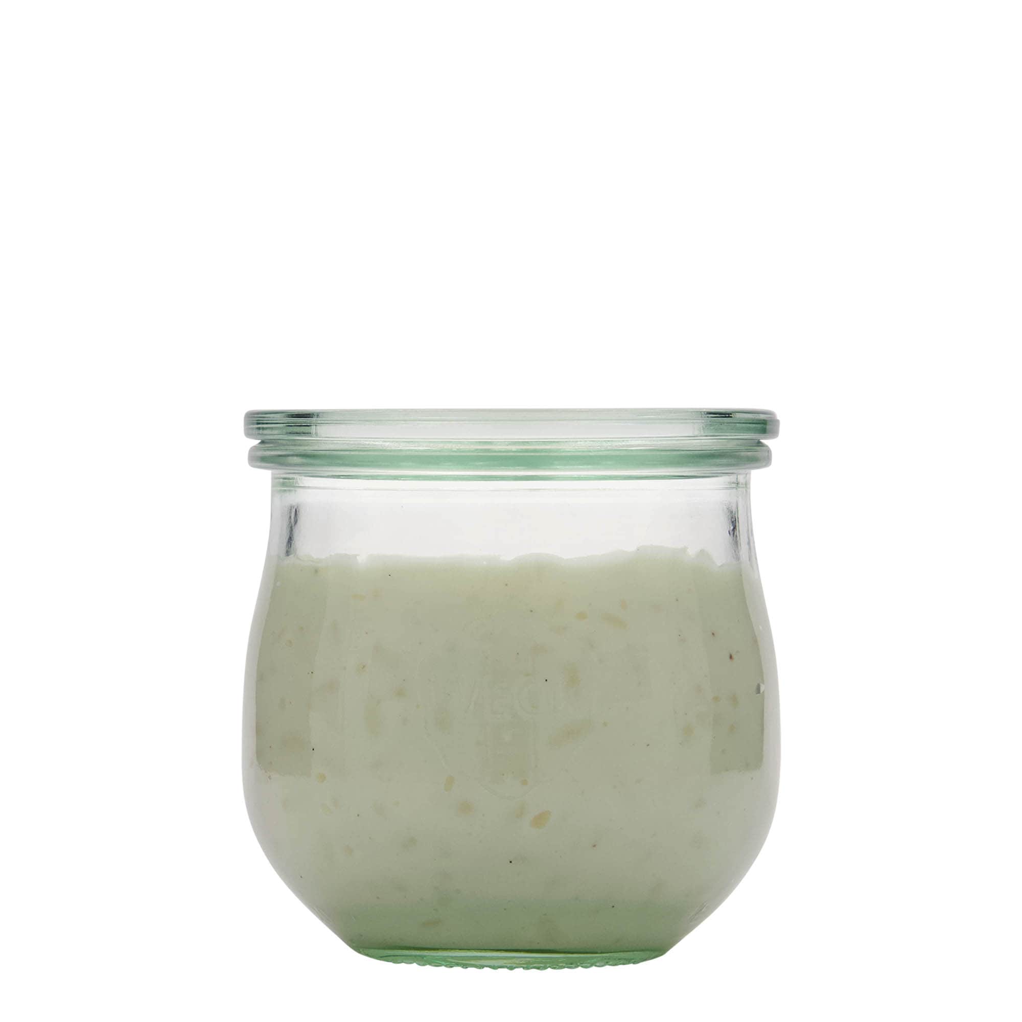 370 ml WECK-tulipanglass, åpning: rund kant
