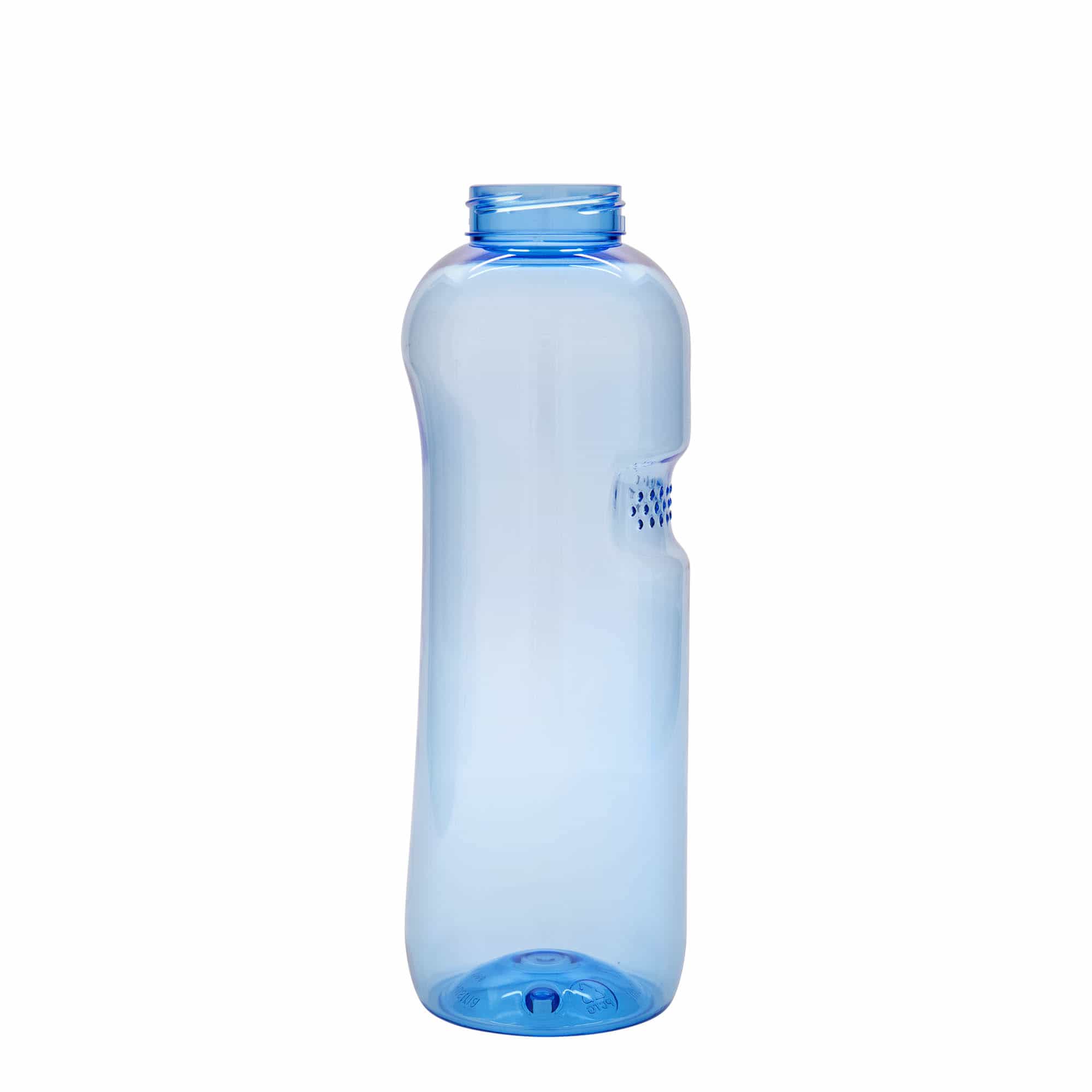 1000 ml PET-drikkeflaske "Kavodrink", plast, blå