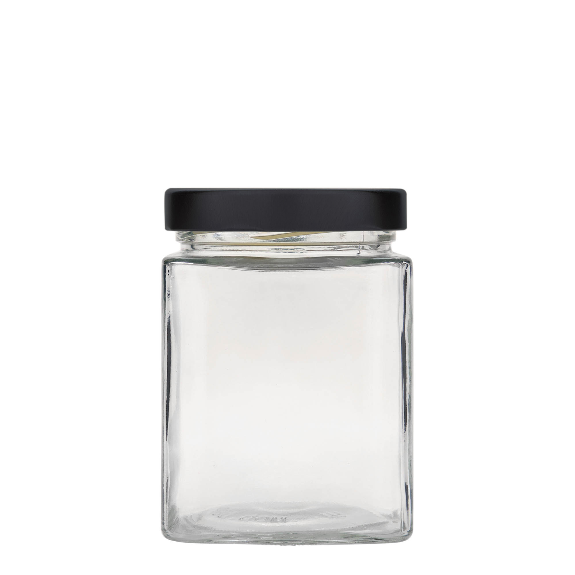 580 ml firkantglass "Ikarus", åpning: Deep-Twist-Off (DTO 82)