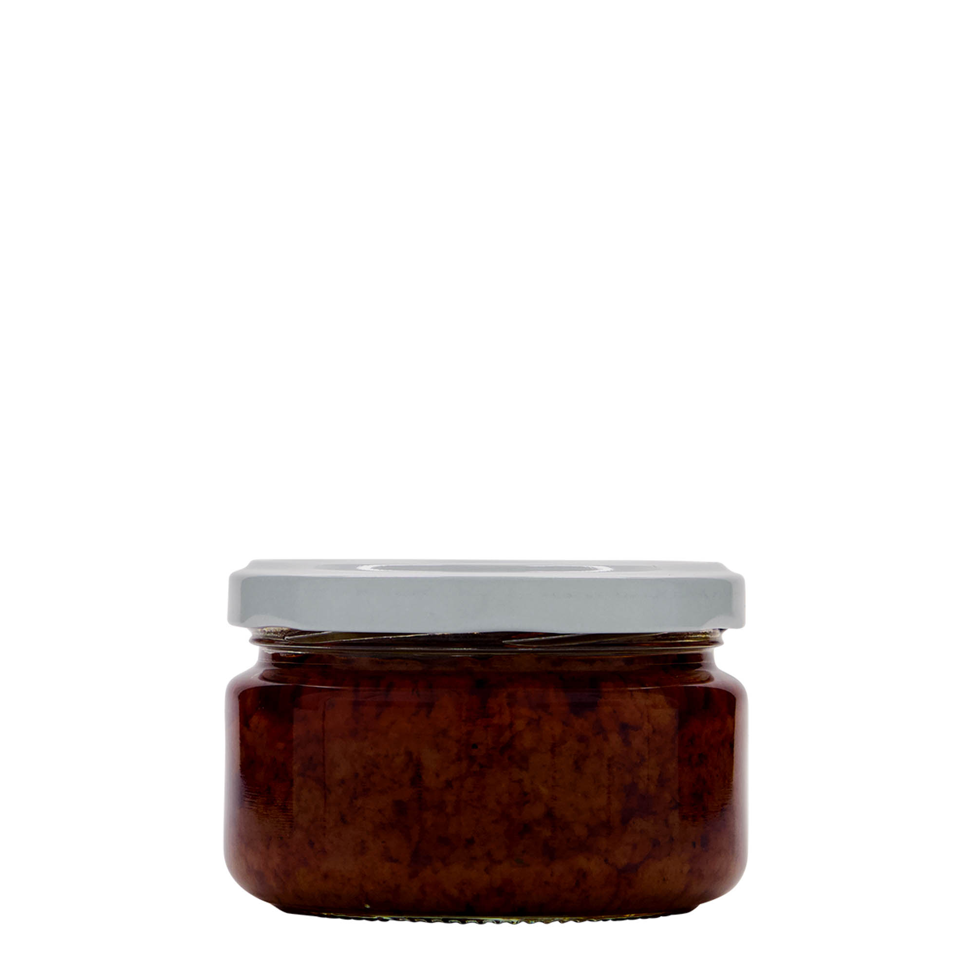 230 ml flatt rundglass, åpning: Twist-Off (TO 82)