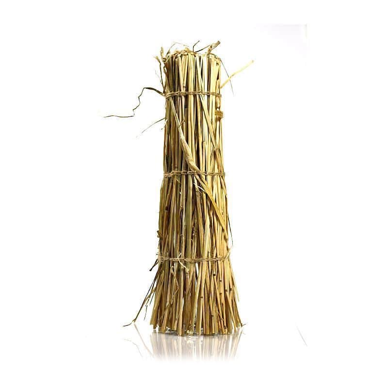 Halmflaskedekorasjon, beige Halmflaskedekorasjon, beige