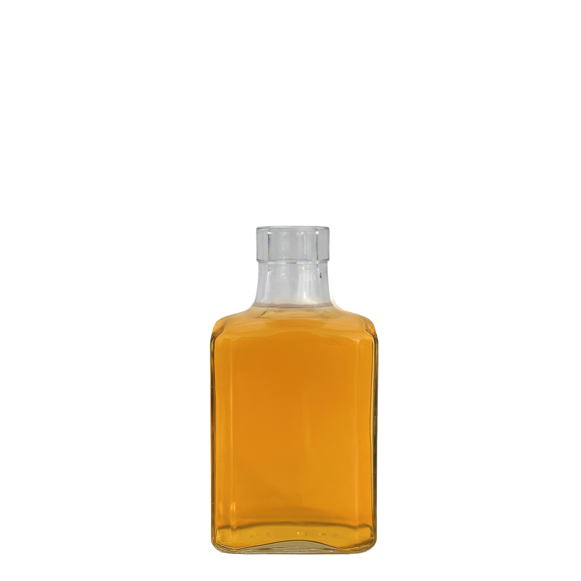250 ml glassflaske 'Decanter Quadro Oberband', firkantet, åpning: kork 250 ml glassflaske 'Decanter Quadro Oberband', firkantet, åpning: kork