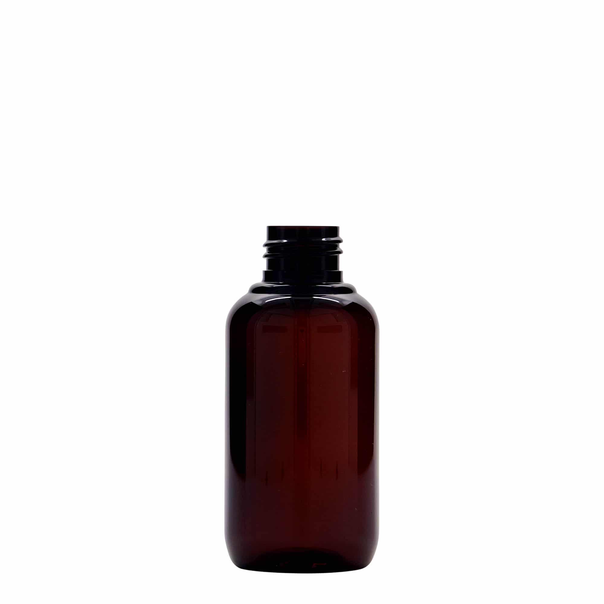 100 ml resirkuleringsplastflaske "Victor"s Best", PCR, brun, åpning: 24/410 100 ml resirkuleringsplastflaske "Victor"s Best", PCR, brun, åpning: 24/410