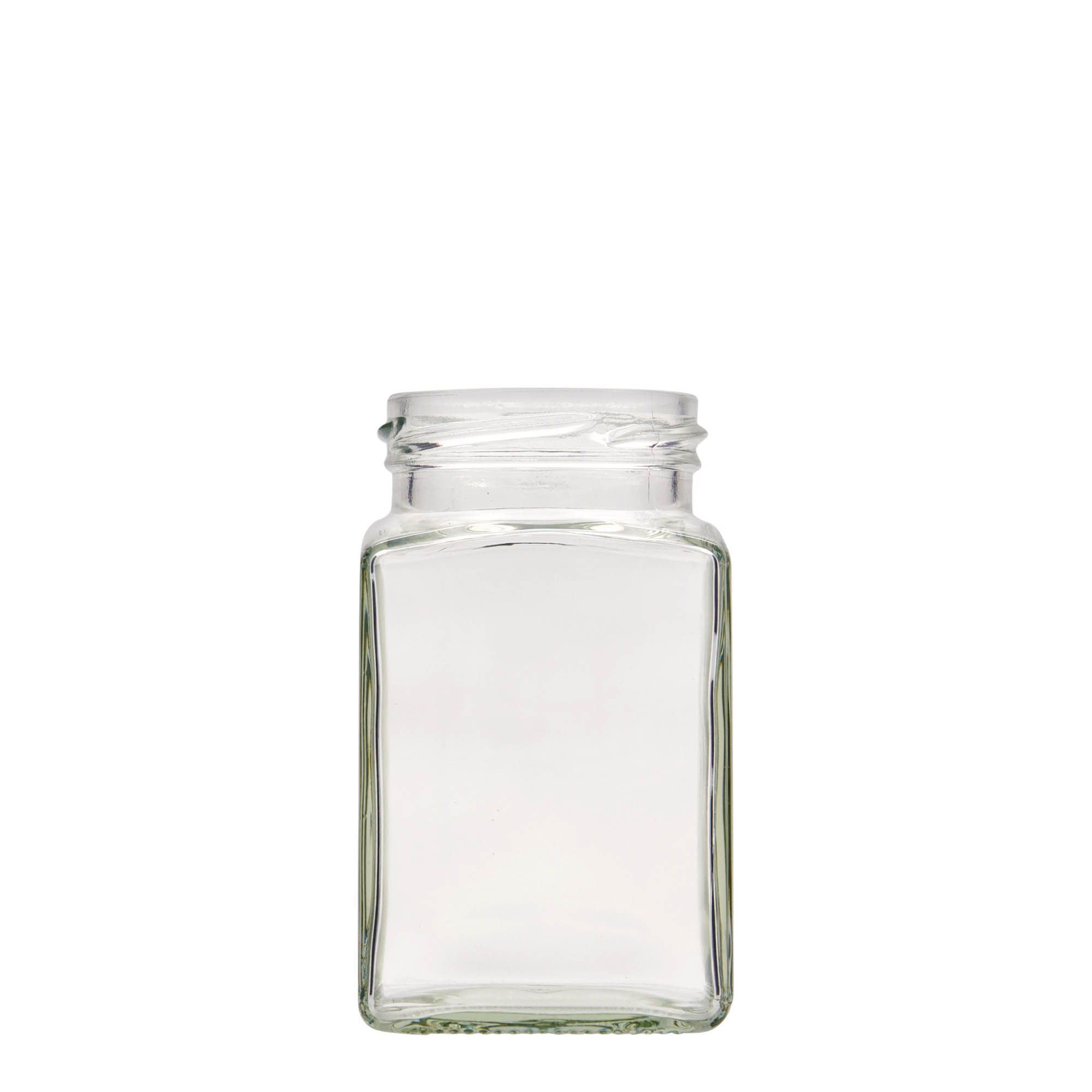 260 ml firkantglass, åpning: Twist-Off (TO 58) 260 ml firkantglass, åpning: Twist-Off (TO 58)