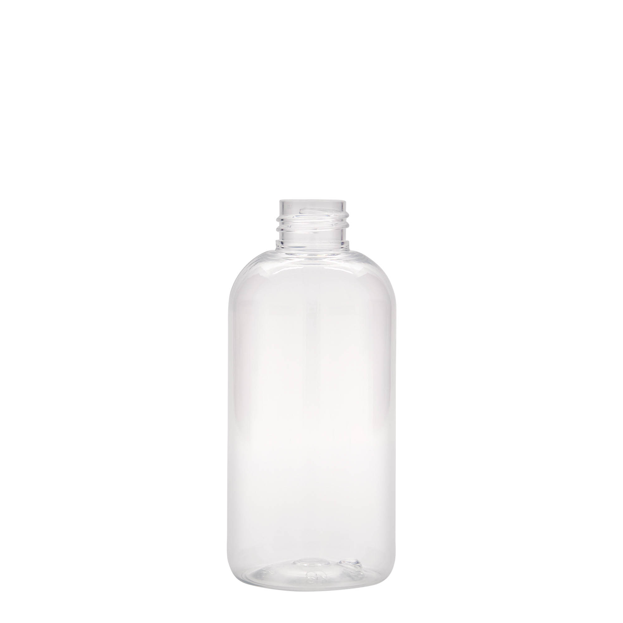 200 ml PET-flaske 'Boston', plast, åpning: 24/410 200 ml PET-flaske 'Boston', plast, åpning: 24/410