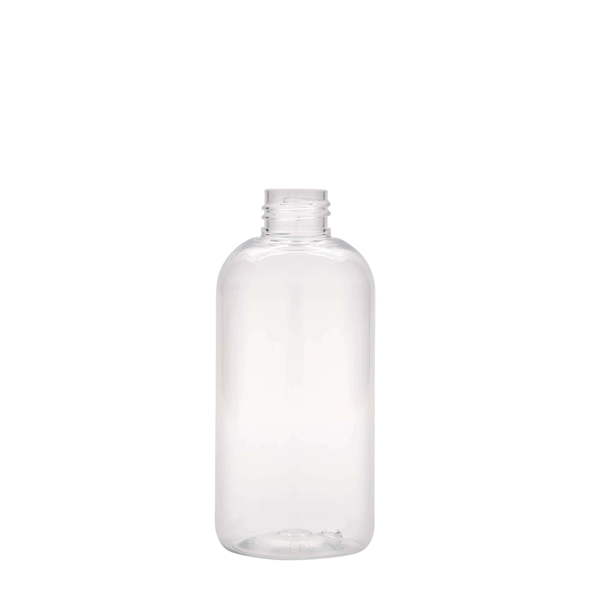 200 ml PET-flaske 'Boston', plast, åpning: 24/410