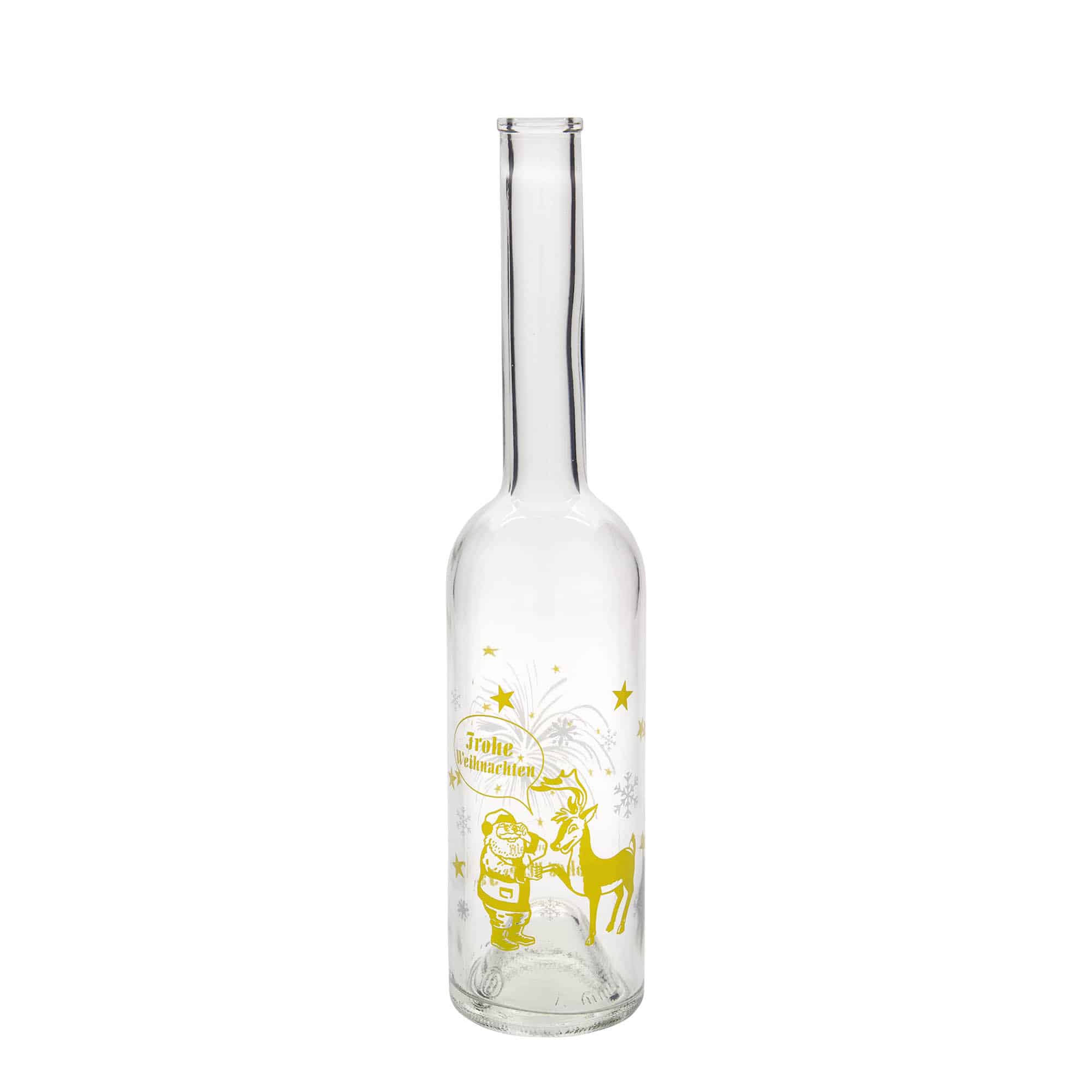 500 ml glassflaske 'Opera', motiv: Fyrverkeri, åpning: Kork