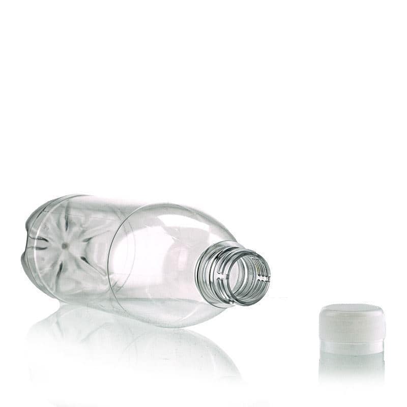 500 ml PET-flaske universal, plast, åpning: PCO28