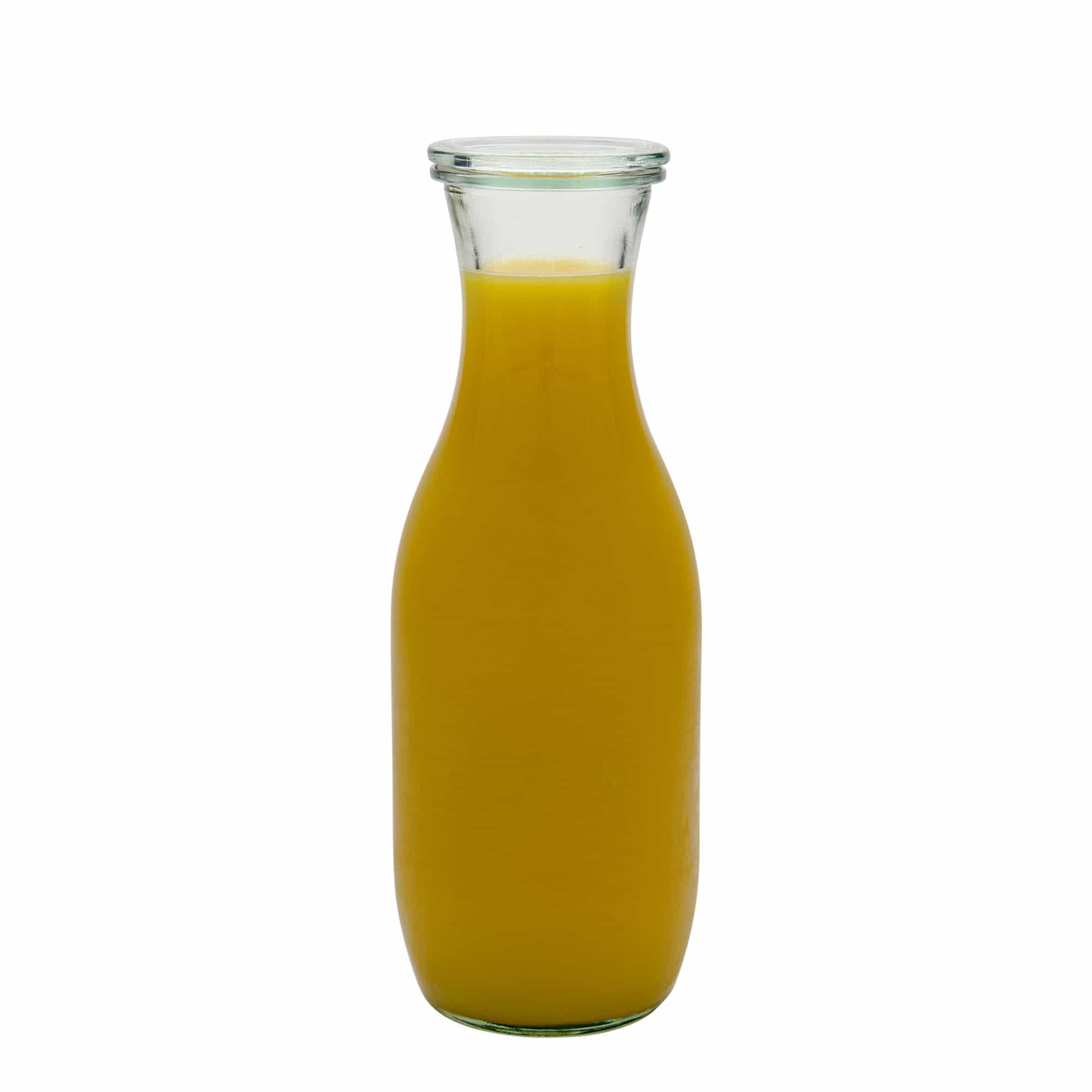 1000 ml WECK-saftflaske, åpning: rund kant